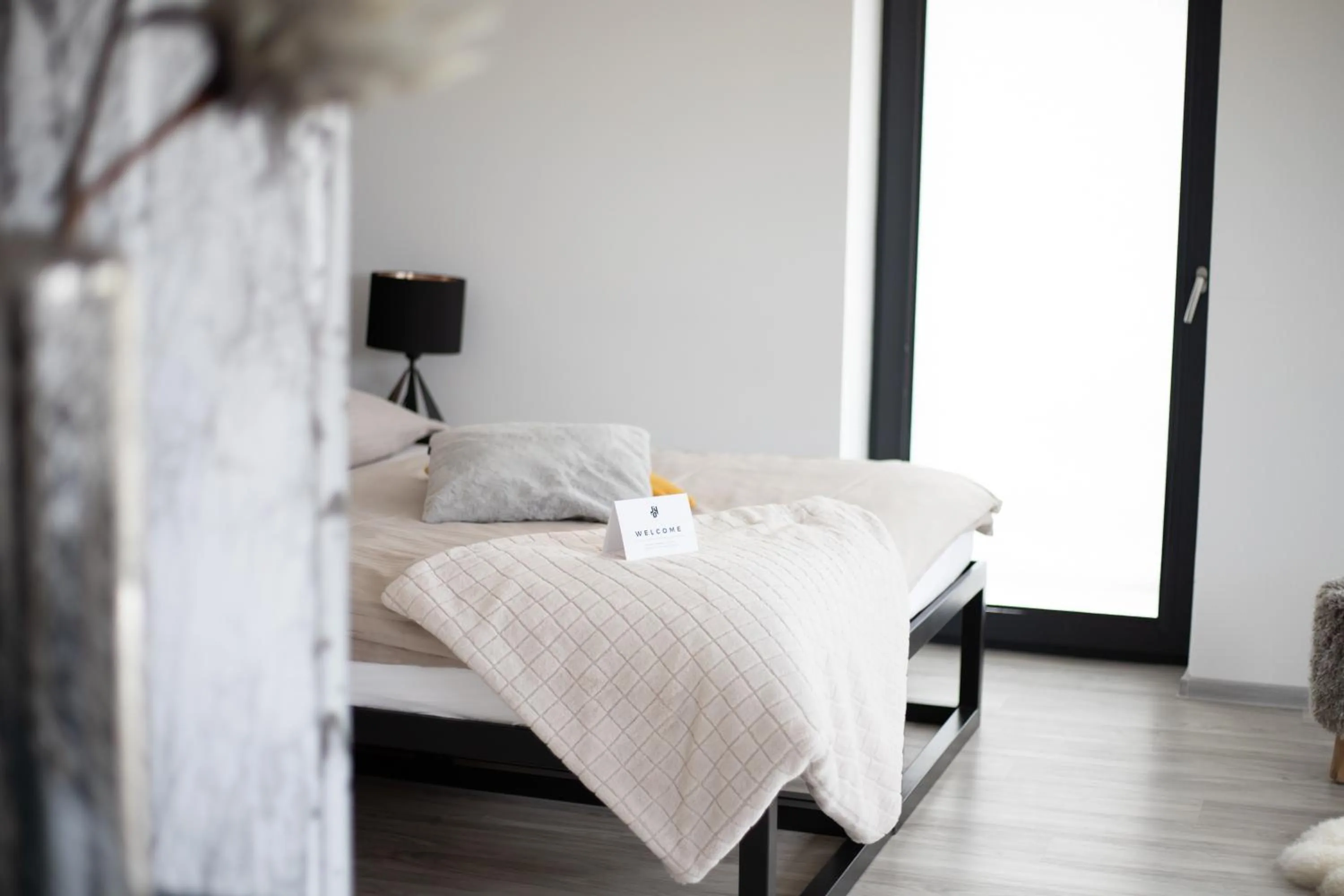 Bed in Joy Aparthotel Keilberg