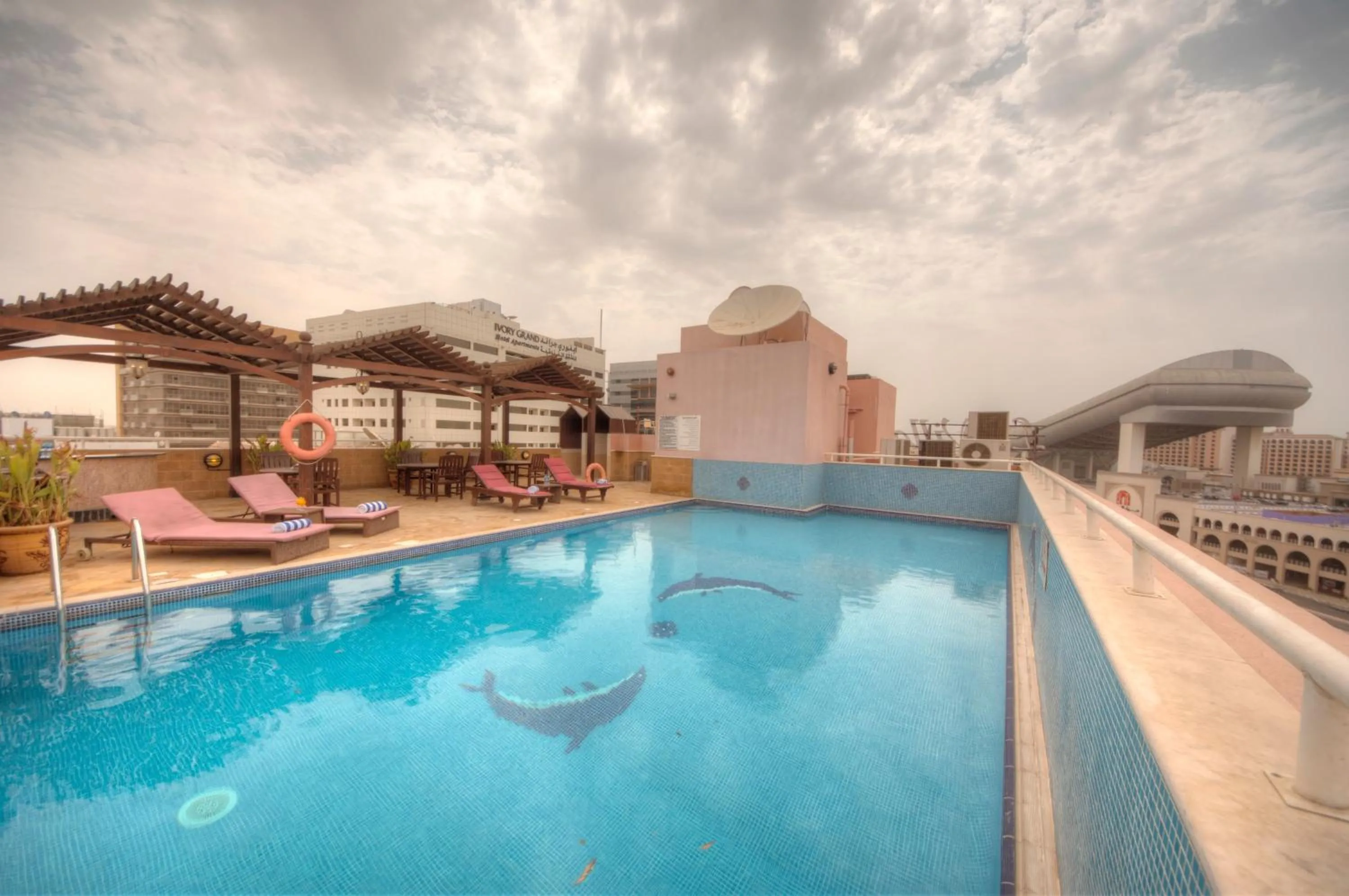 Swimming pool in La Villa Najd Hotel Apartments