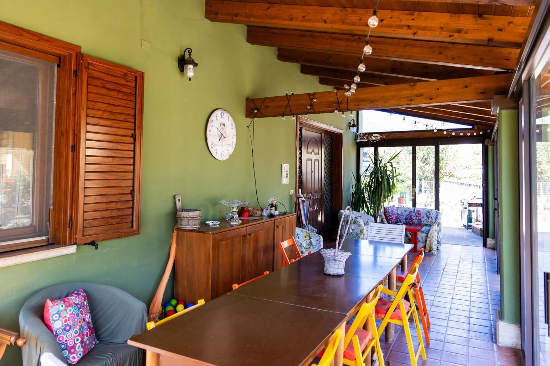 Patio in Santa Maria Apartments
