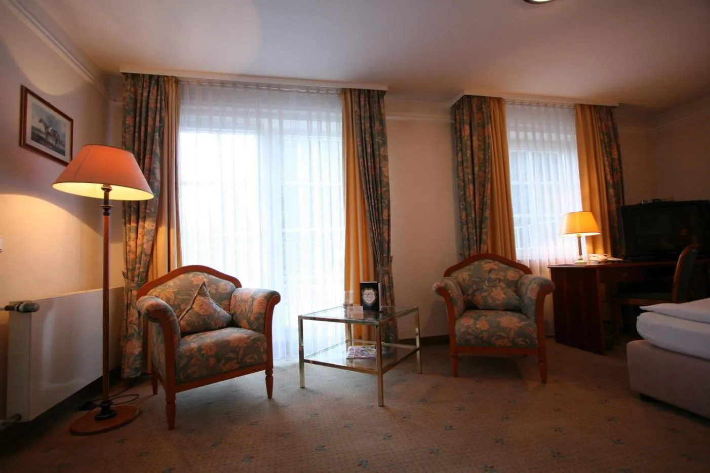 Seating area in Park Hotel am Schloss