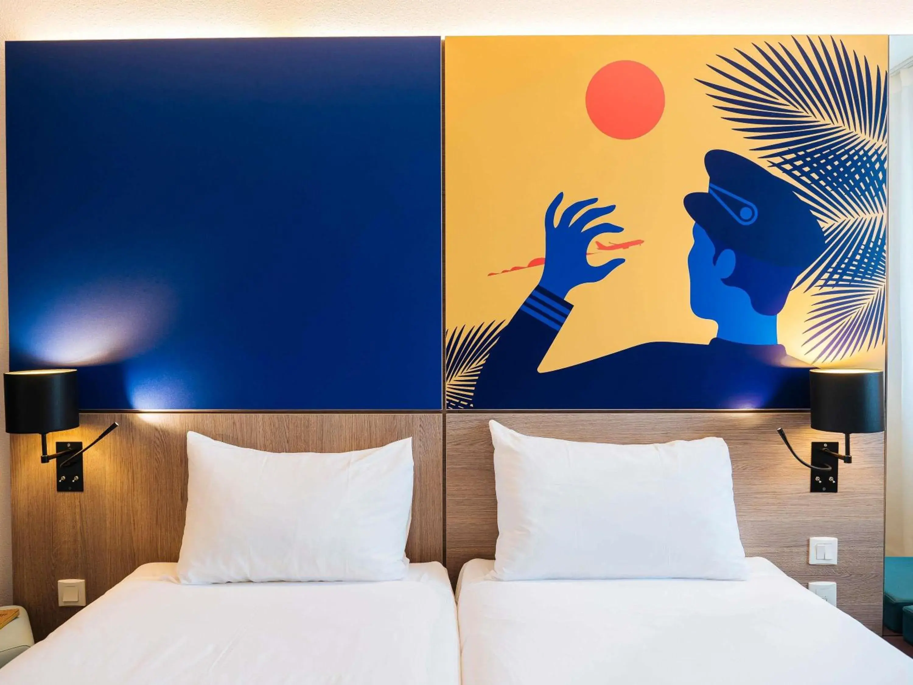 Standard Twin Room in ibis Styles Nice Aéroport Arenas Standard Twin Room in ibis Styles Nice Aéroport Arenas