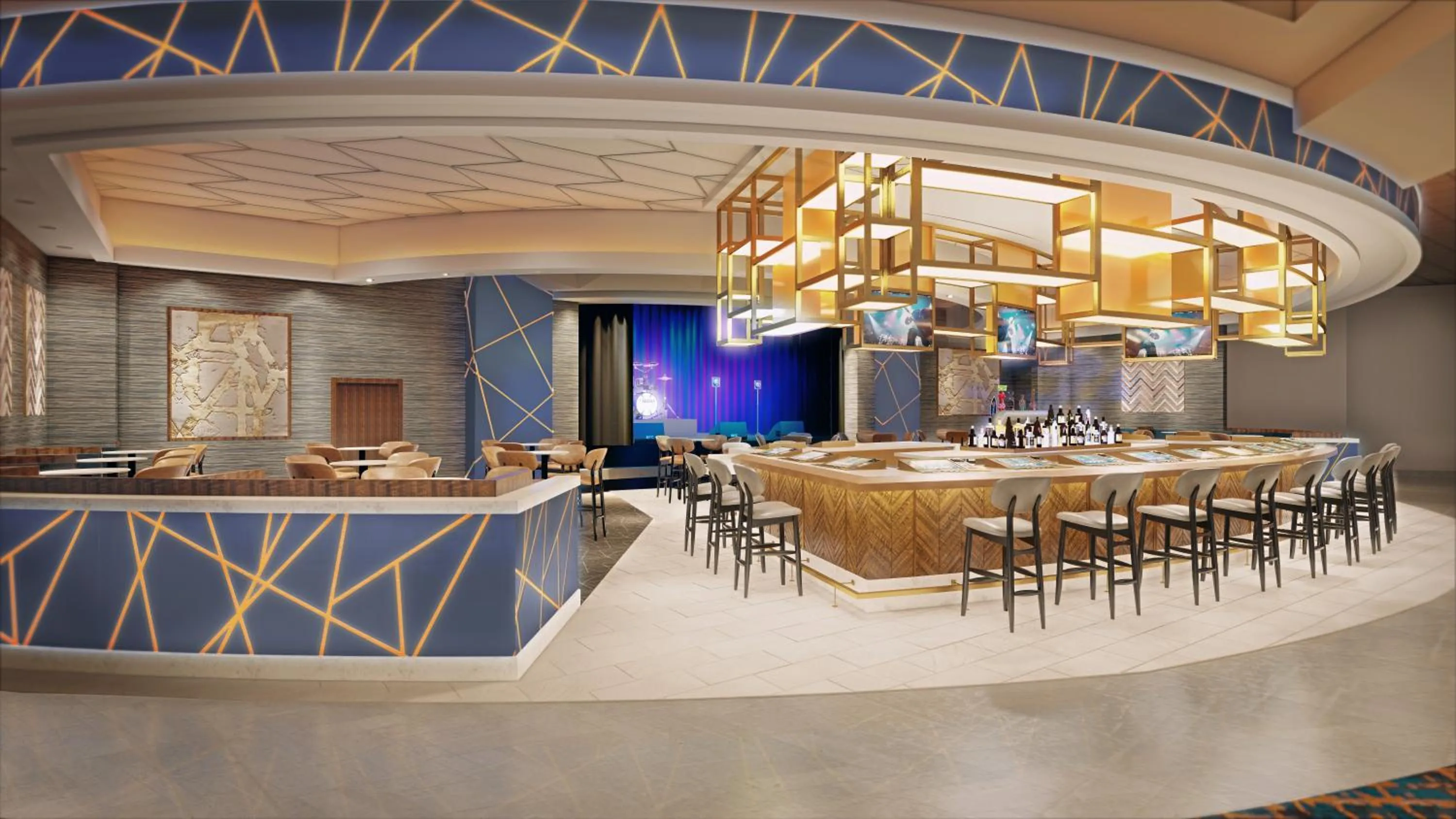 Lounge or bar in The STRAT Hotel, Casino & Tower