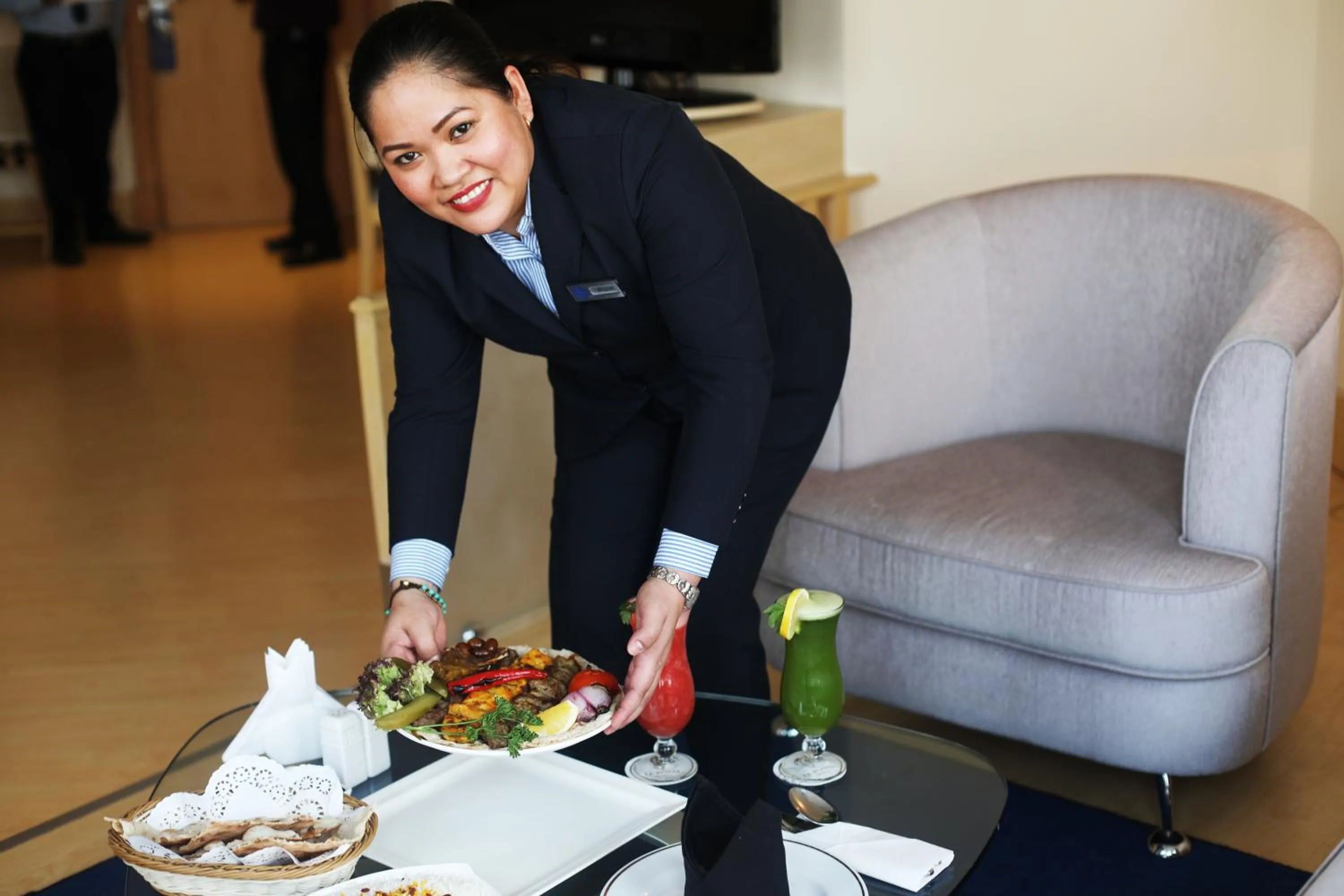 Food and drinks in Le Royal Hotel