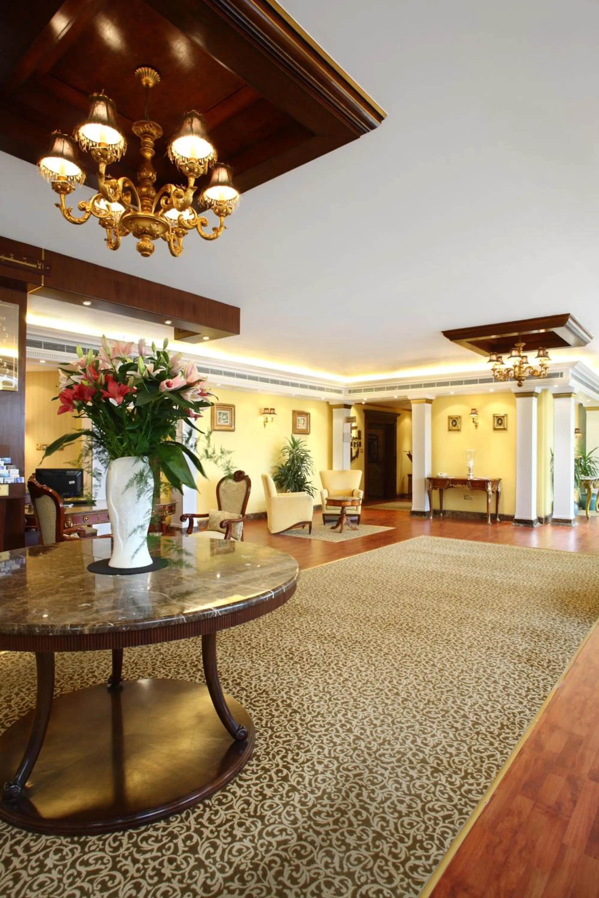 Lobby or reception in Le Royal Hotel