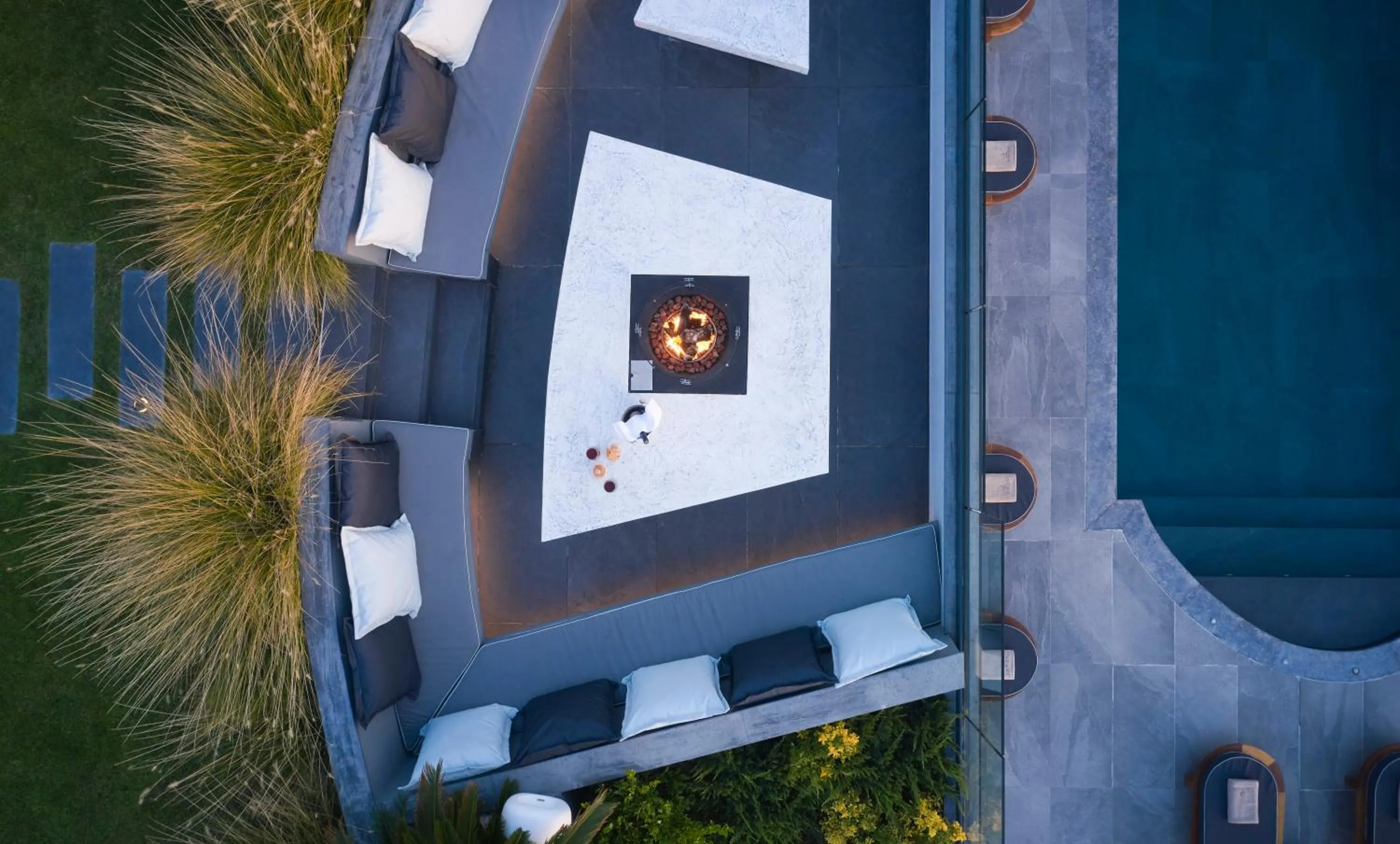 Patio in Villa OMNIA - Luxury Bound on Earth