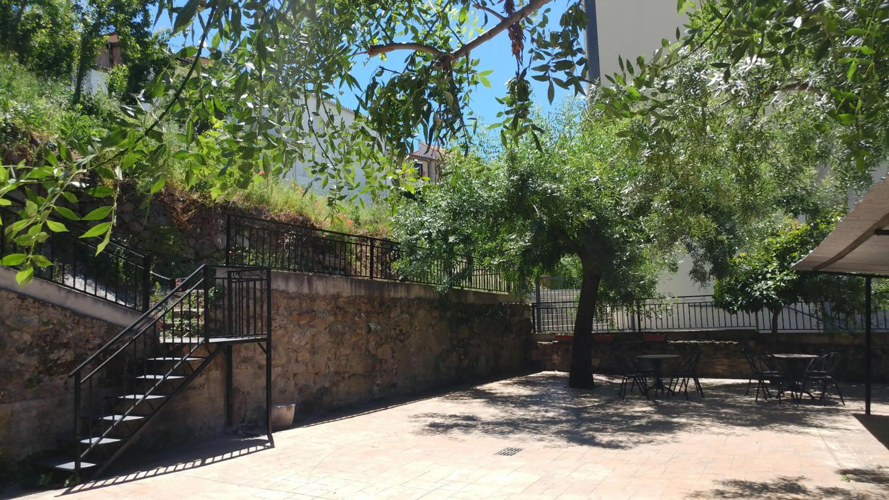 Patio in Hotel Rural El Molino