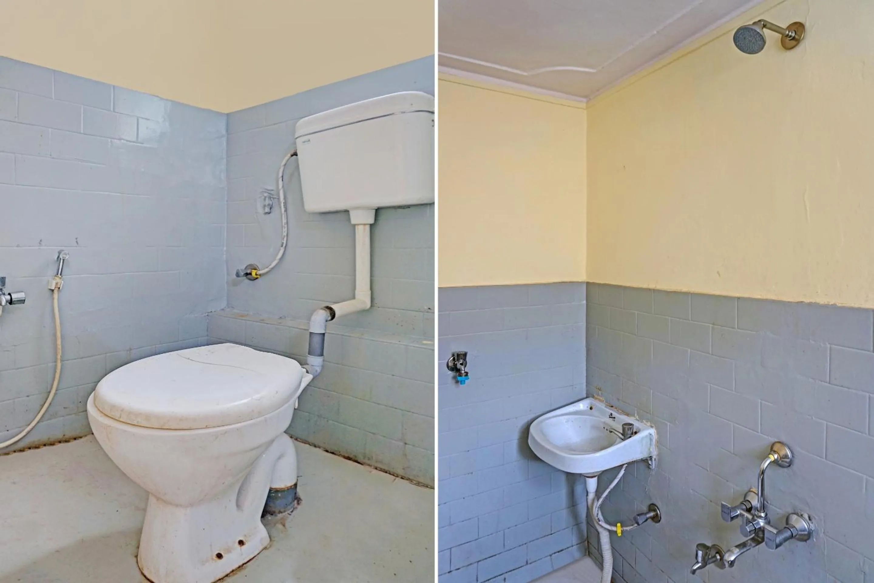 Bathroom in SPOT ON Hotel Prakash Residency, Near Hanuman Gym Ajmera Colony, Pimpri