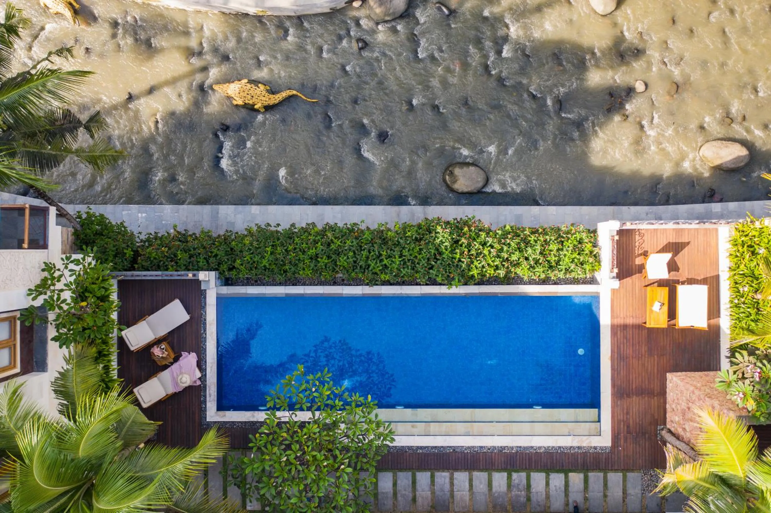 Swimming pool in Harsono Boutique Resort Bali