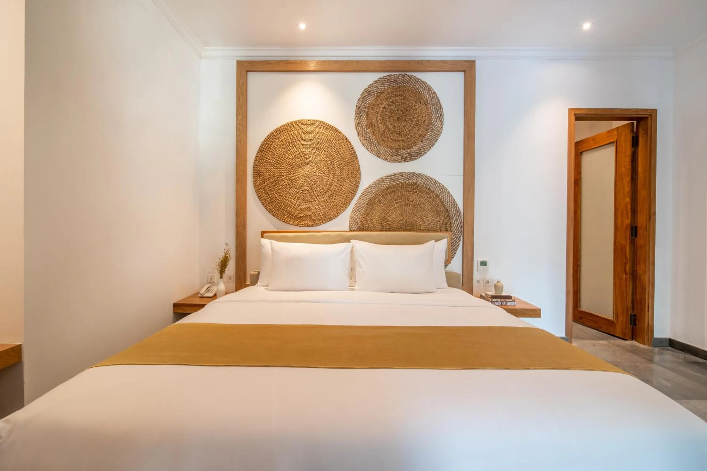 Bed in Harsono Boutique Resort Bali