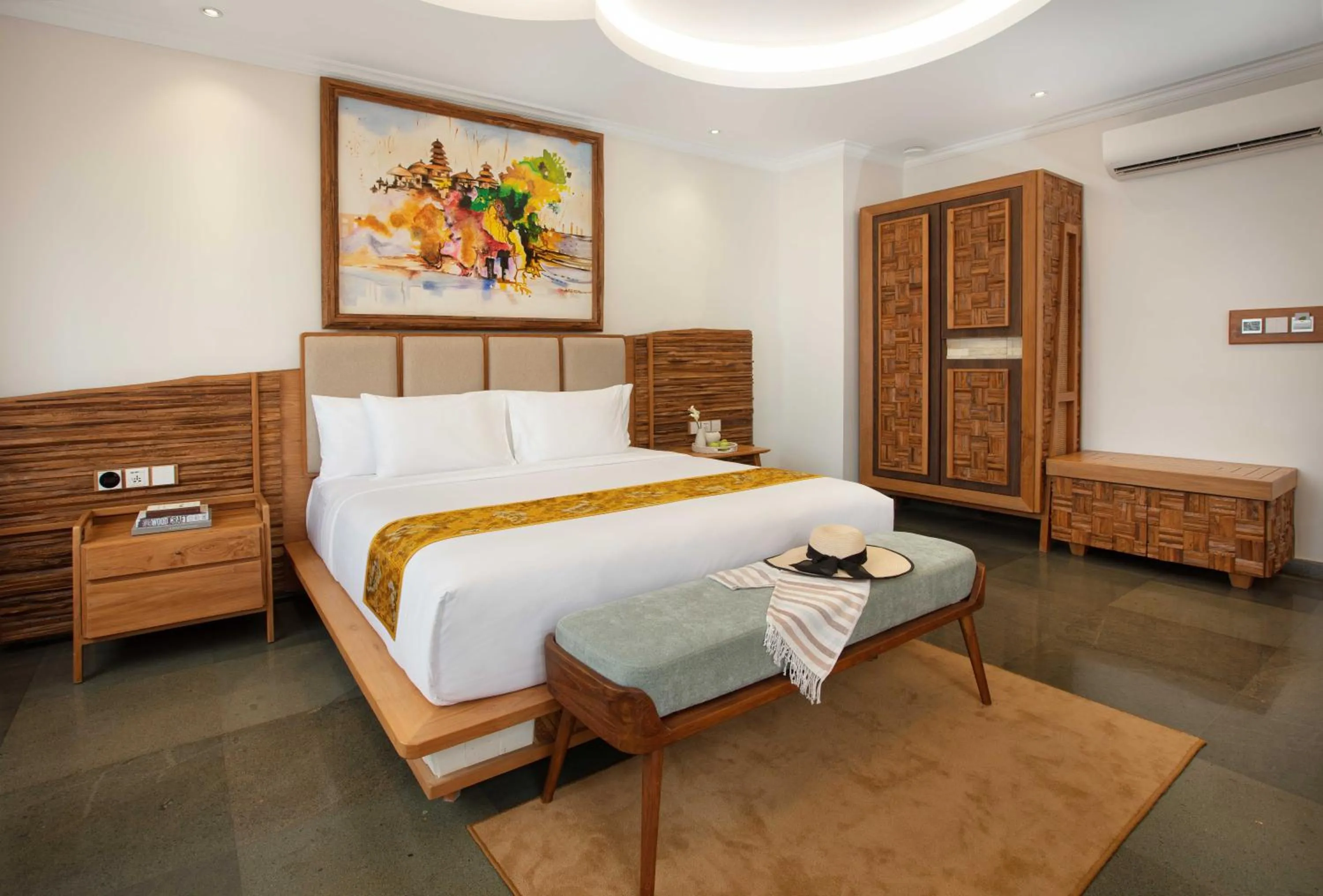 Bed in Harsono Boutique Resort Bali