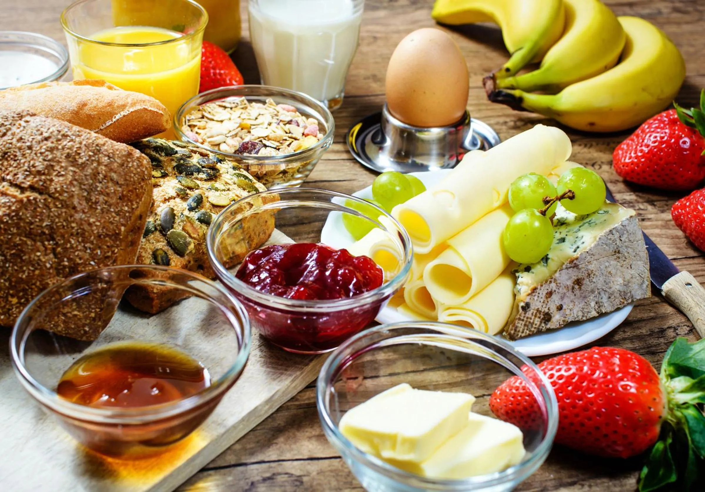 Continental breakfast in Lindenberger Hof