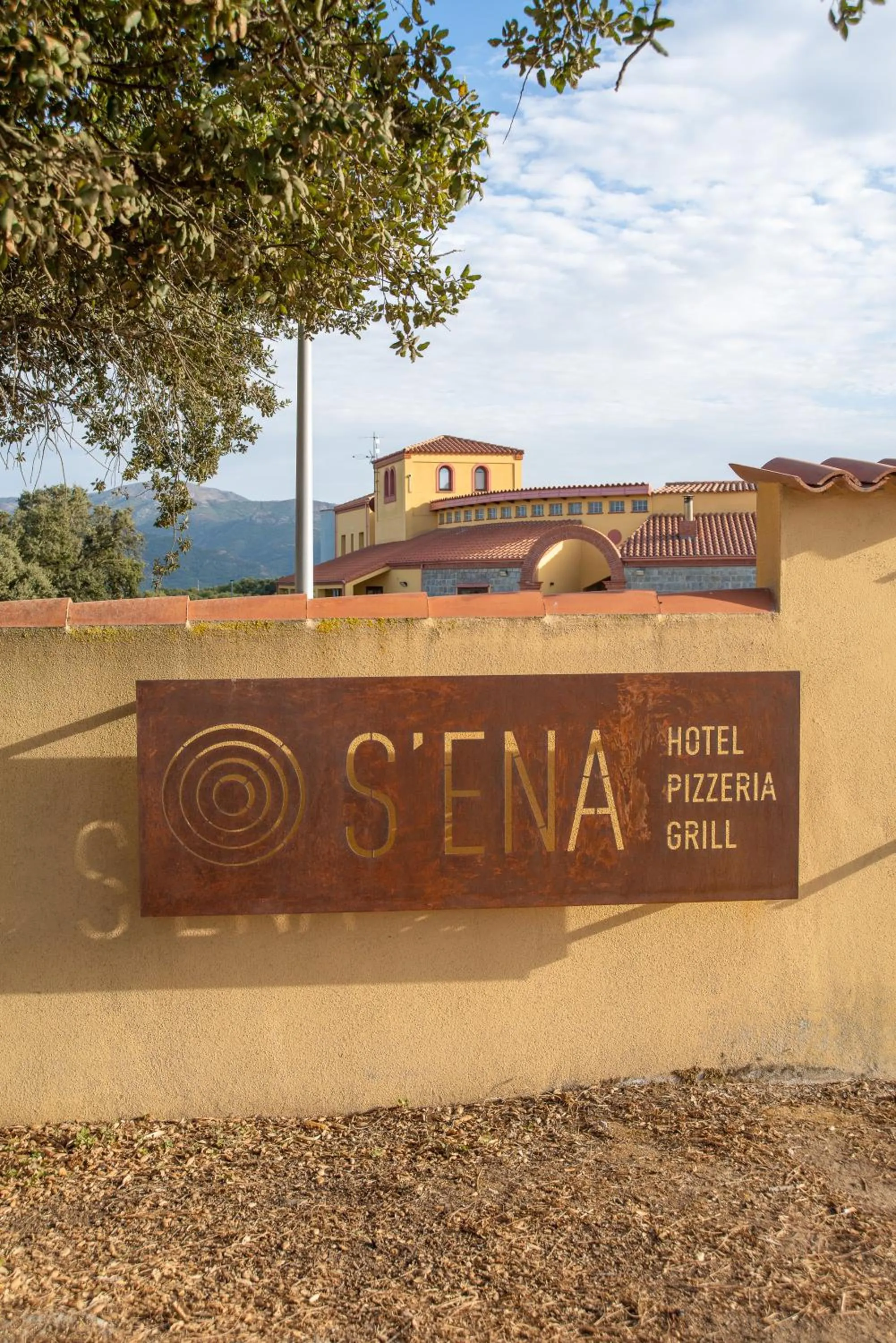 Facade/entrance in S'ena Hotel