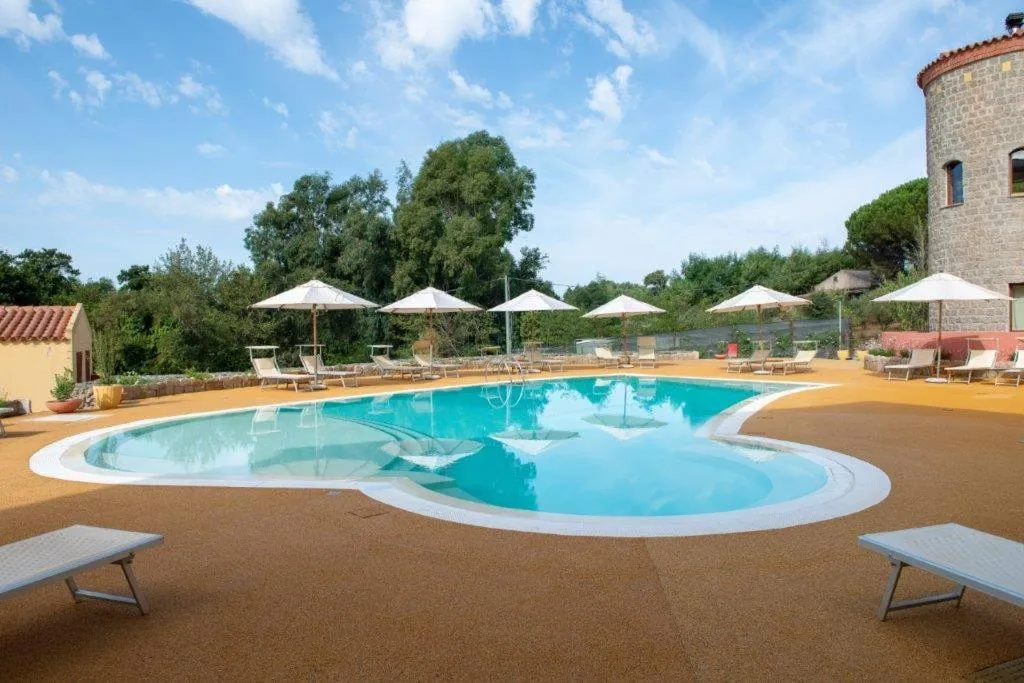 Swimming pool in S'ena Hotel