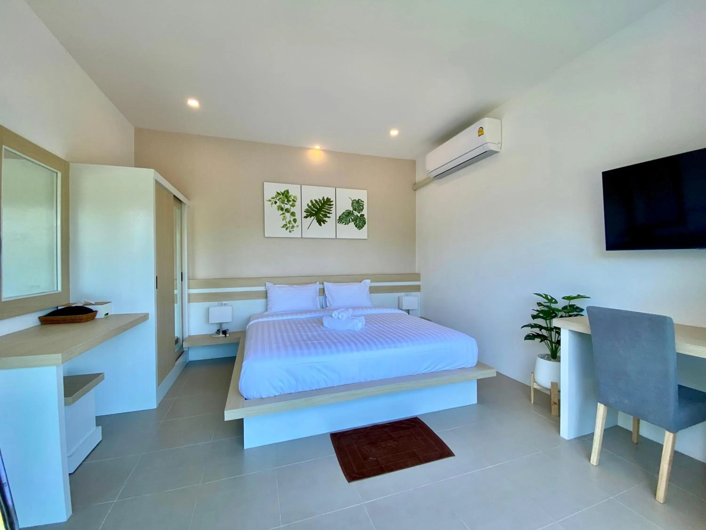 Bedroom, Bed in Pure Laguna Residence by Nice Sea Resort