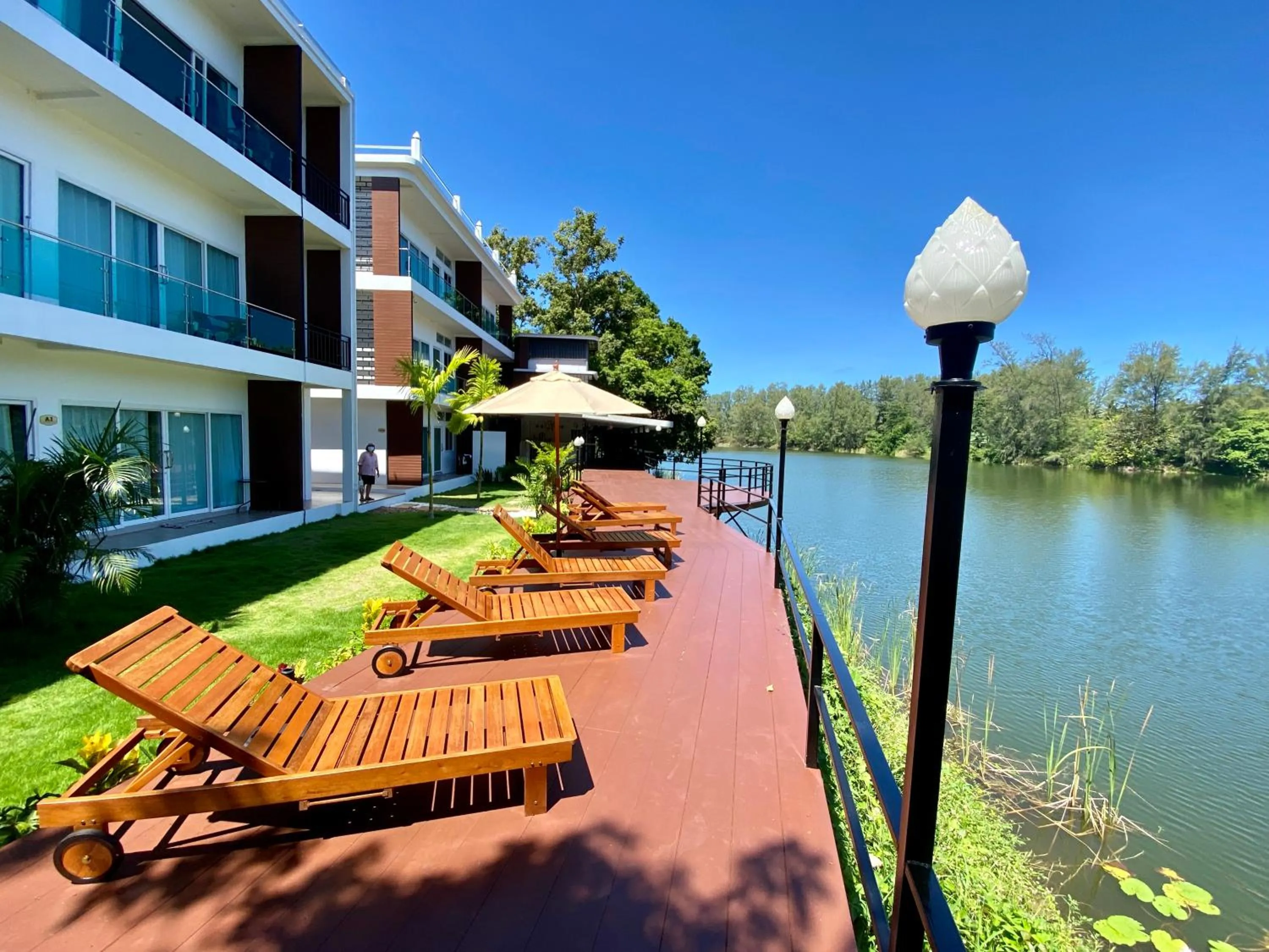 Balcony/Terrace in Pure Laguna Residence by Nice Sea Resort