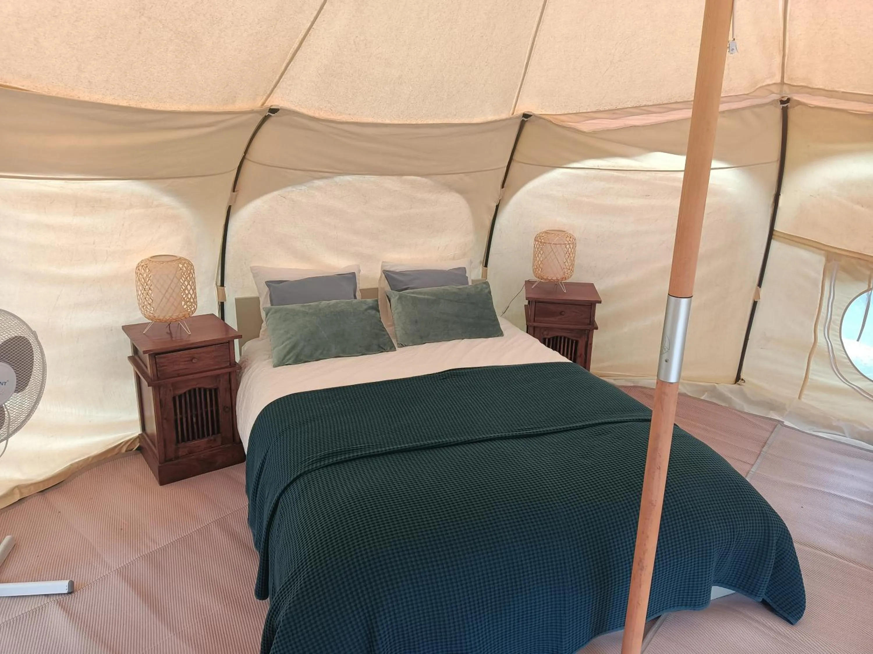 Bed in La Fuente Oase B&B