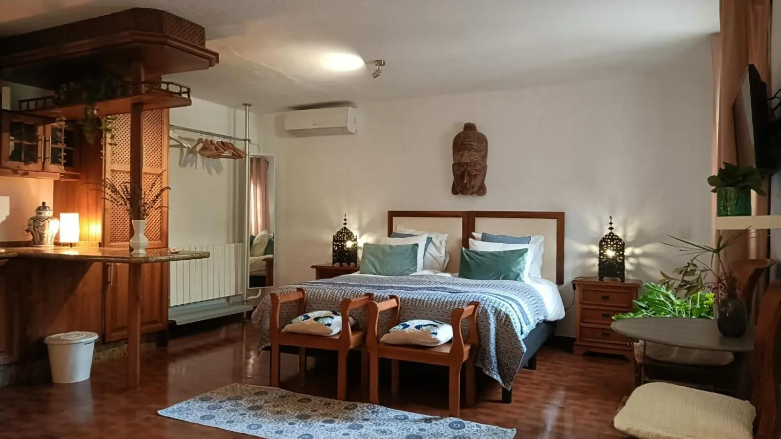 Bed in La Fuente Oase B&B