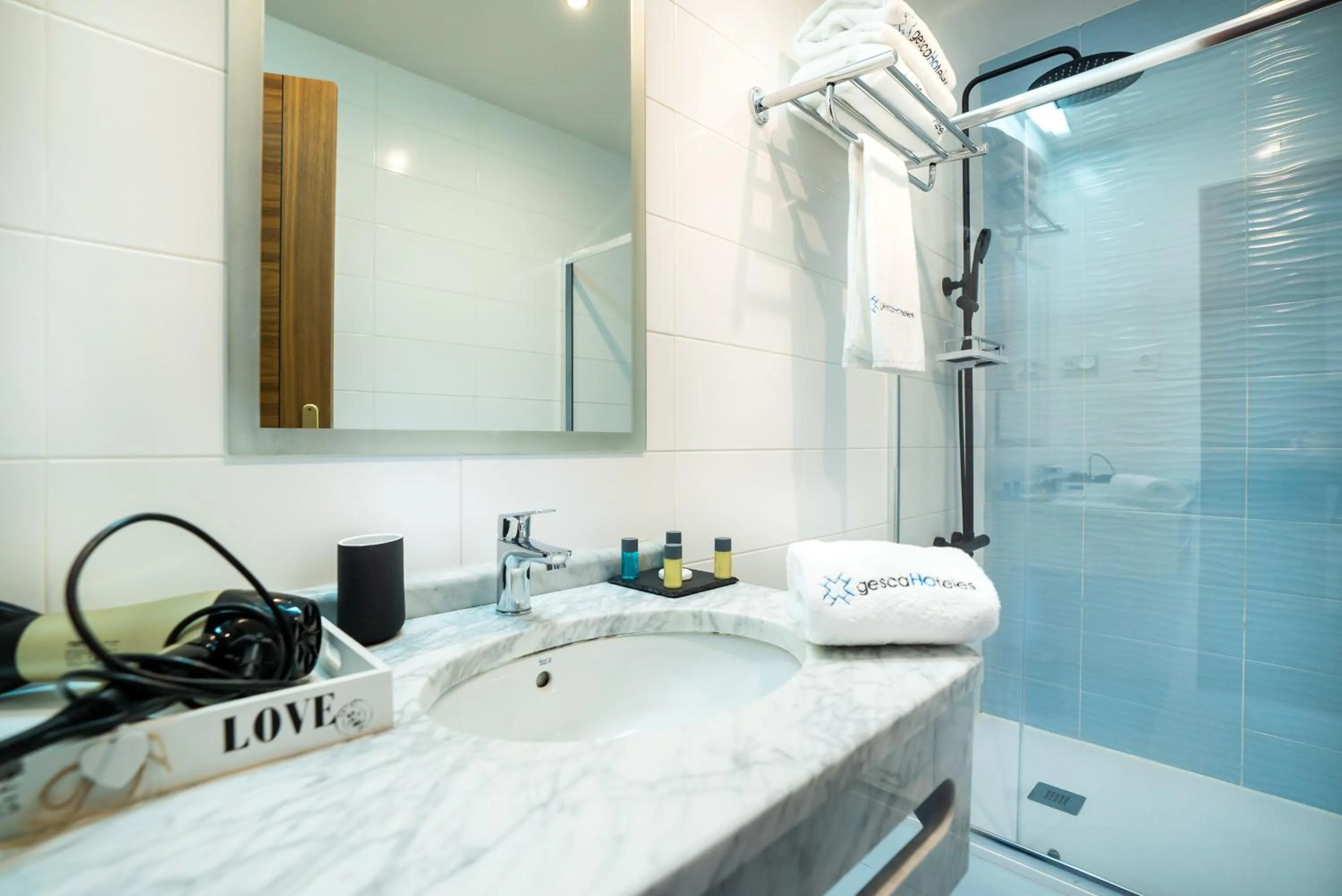 Bathroom in Hotel Rincón del Conde