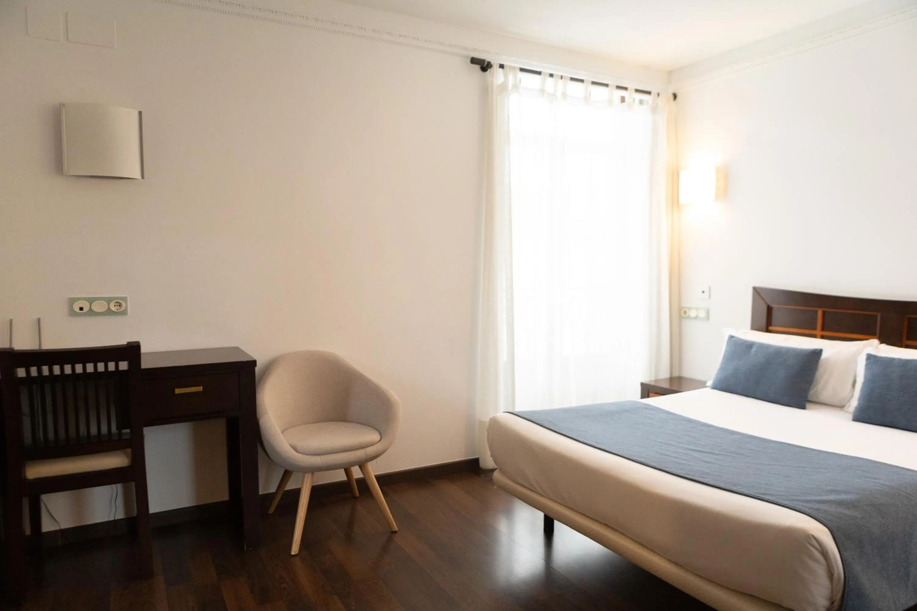 Bed in Hotel Rincón del Conde