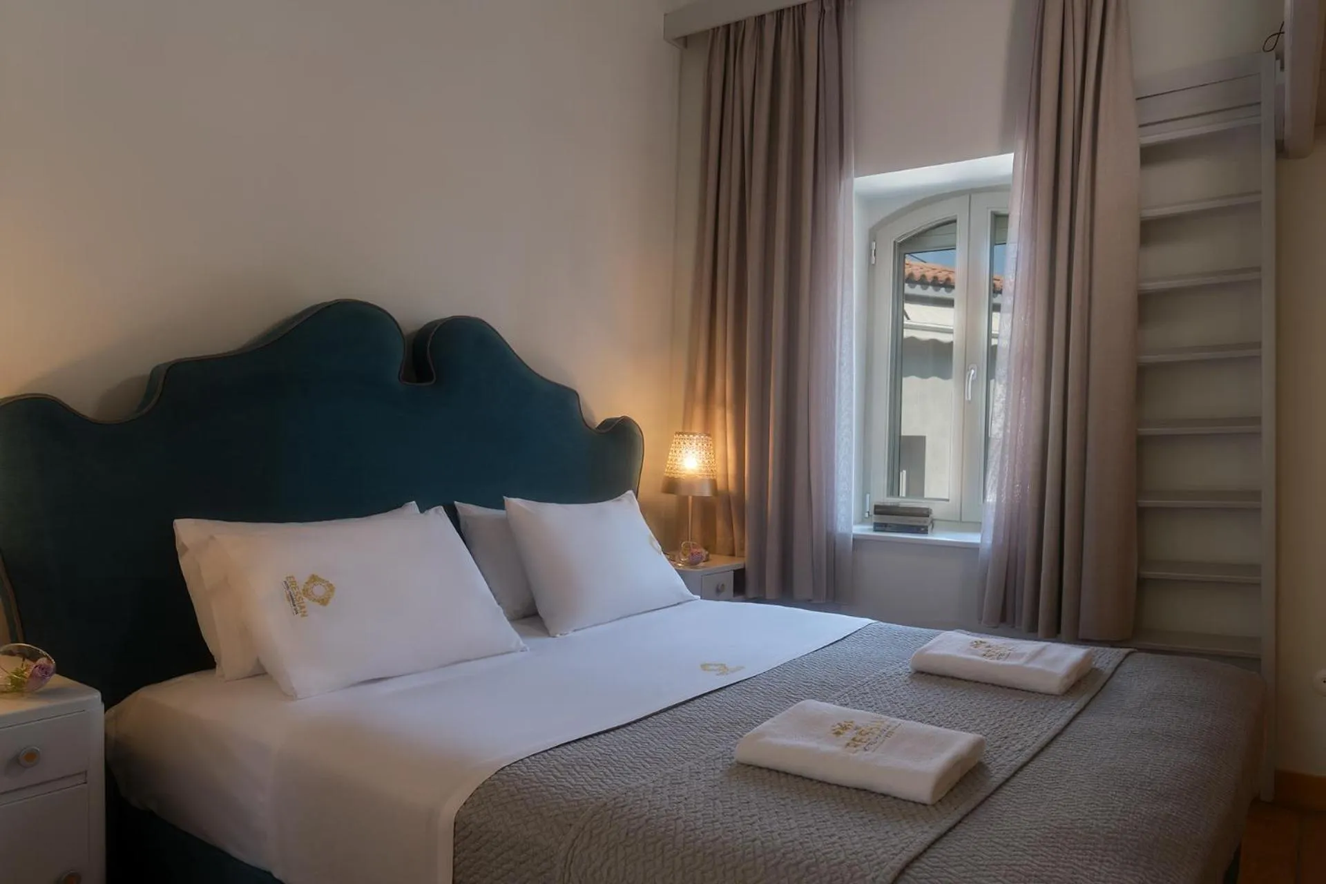 Bed in Eressian Hotel & Hammam Spa