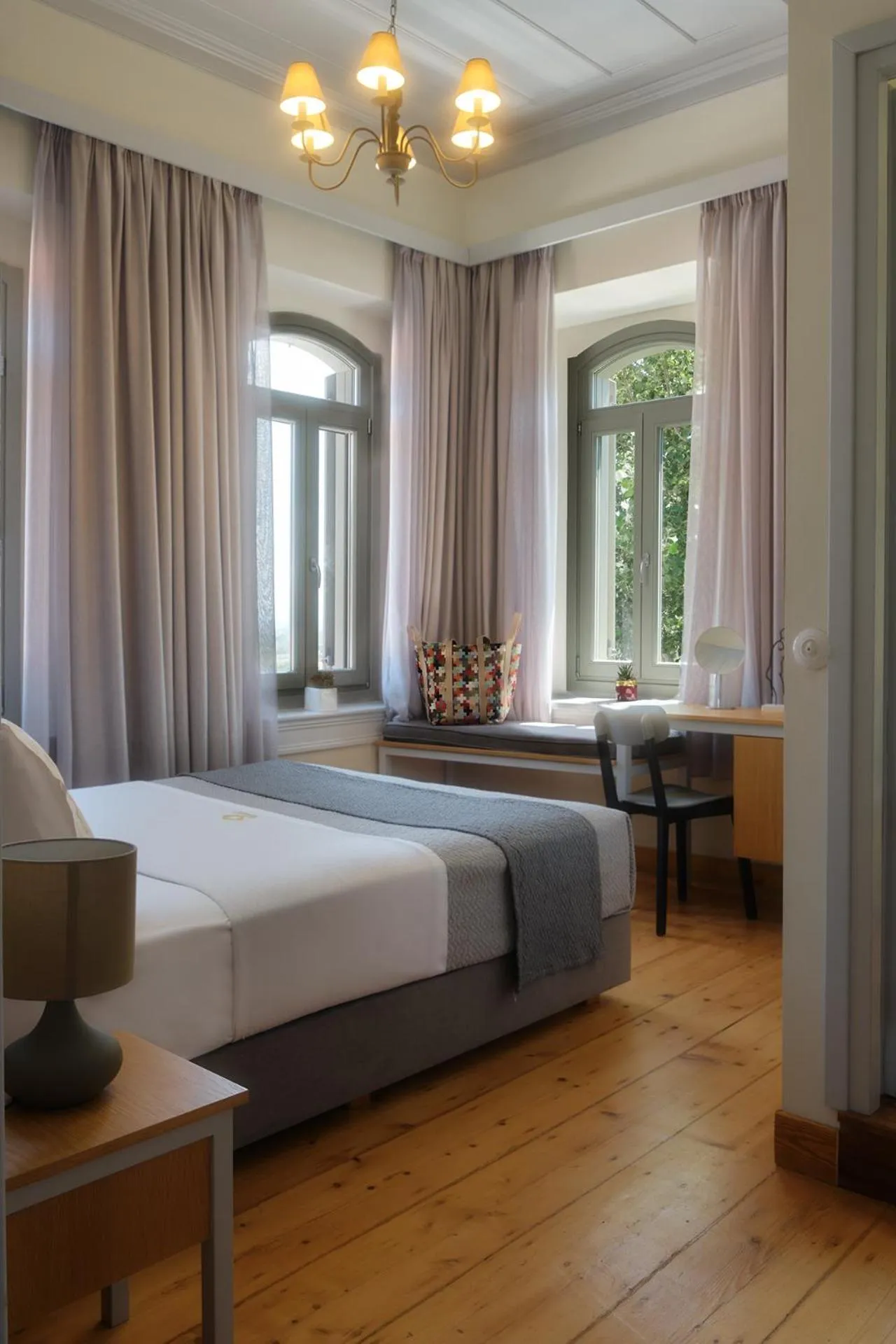 Bed in Eressian Hotel & Hammam Spa