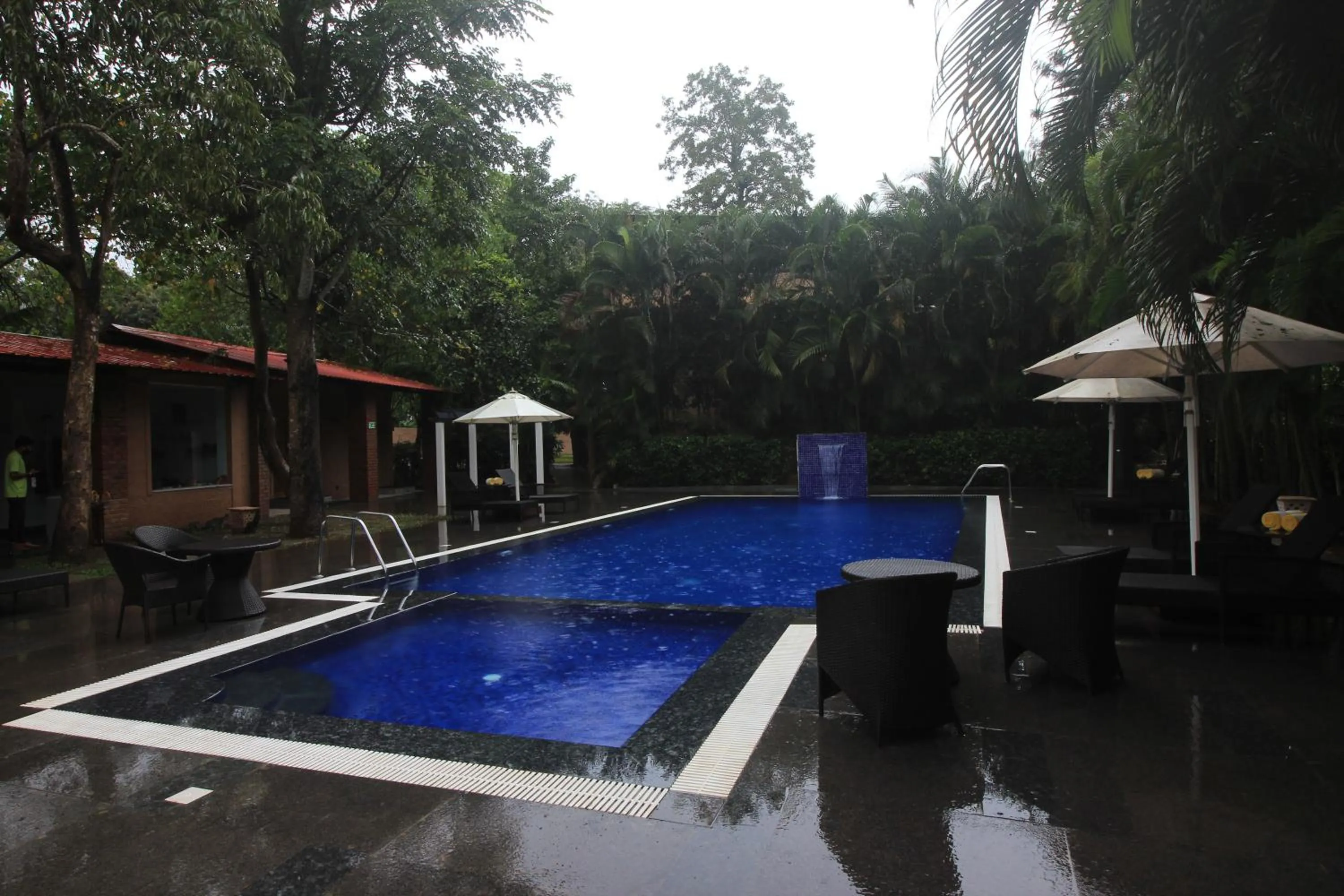 Swimming pool in Regenta Jungle Resort Kabini Springs