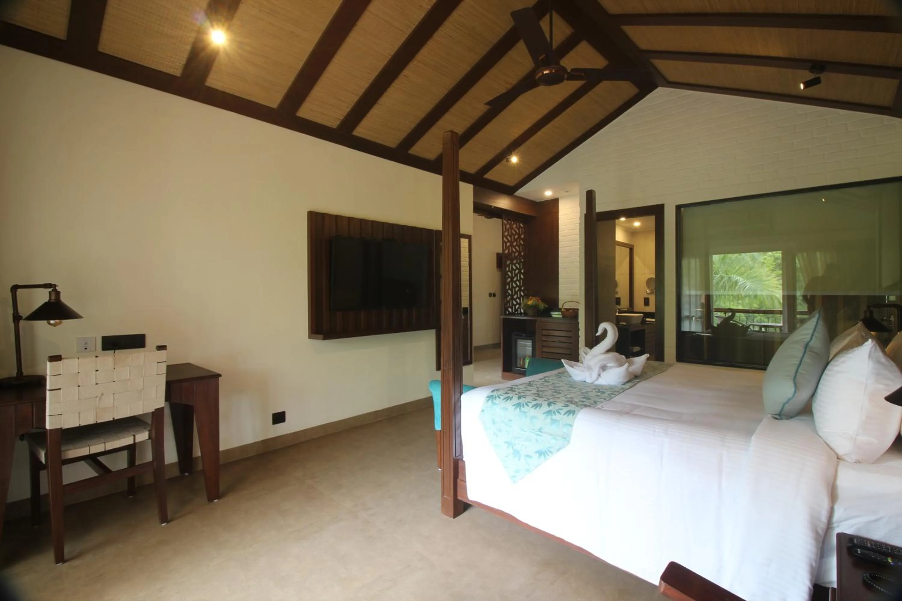 Photo of the whole room, Bed in Regenta Jungle Resort Kabini Springs