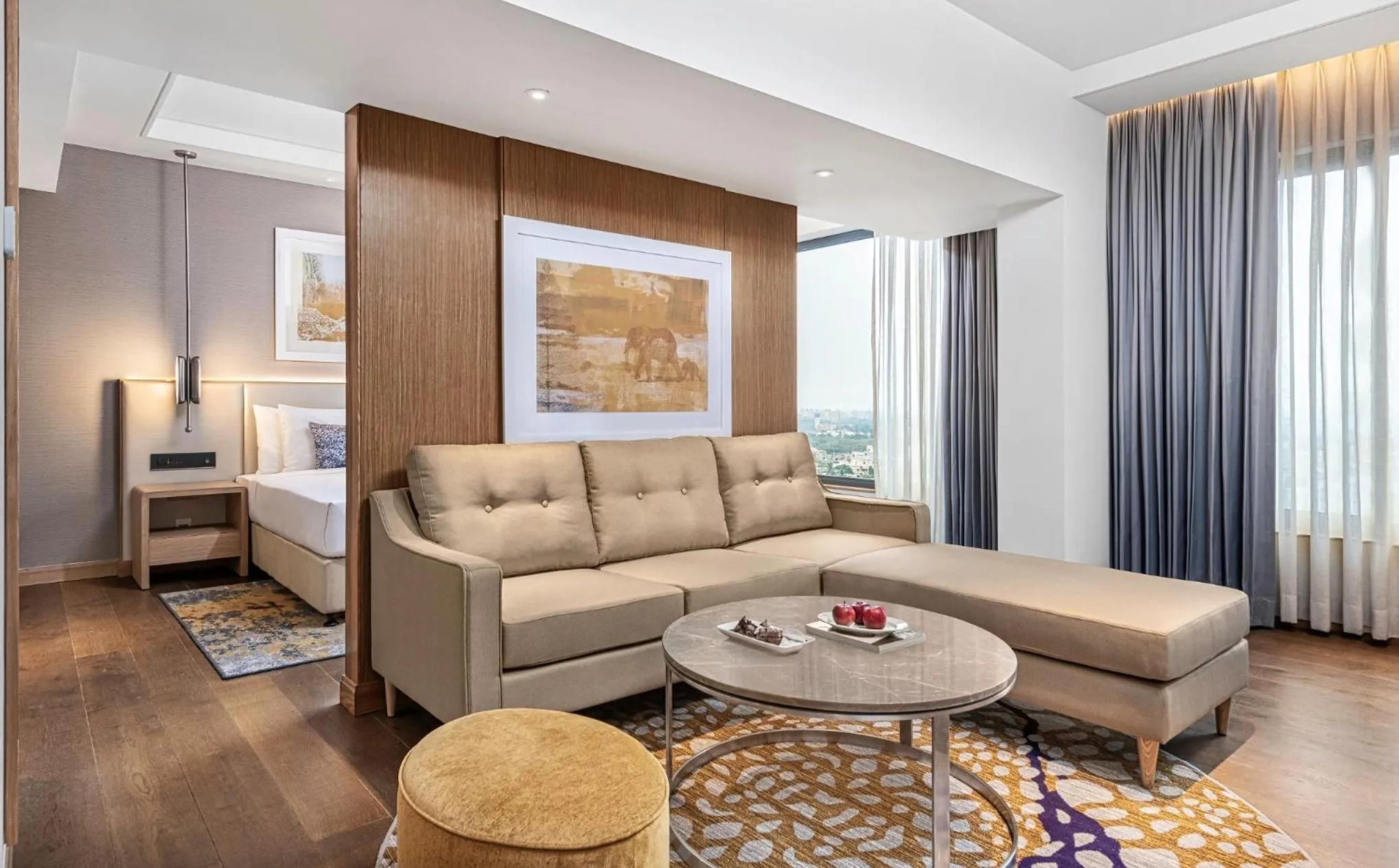 Living room in Vivanta Bhubaneswar DN Square