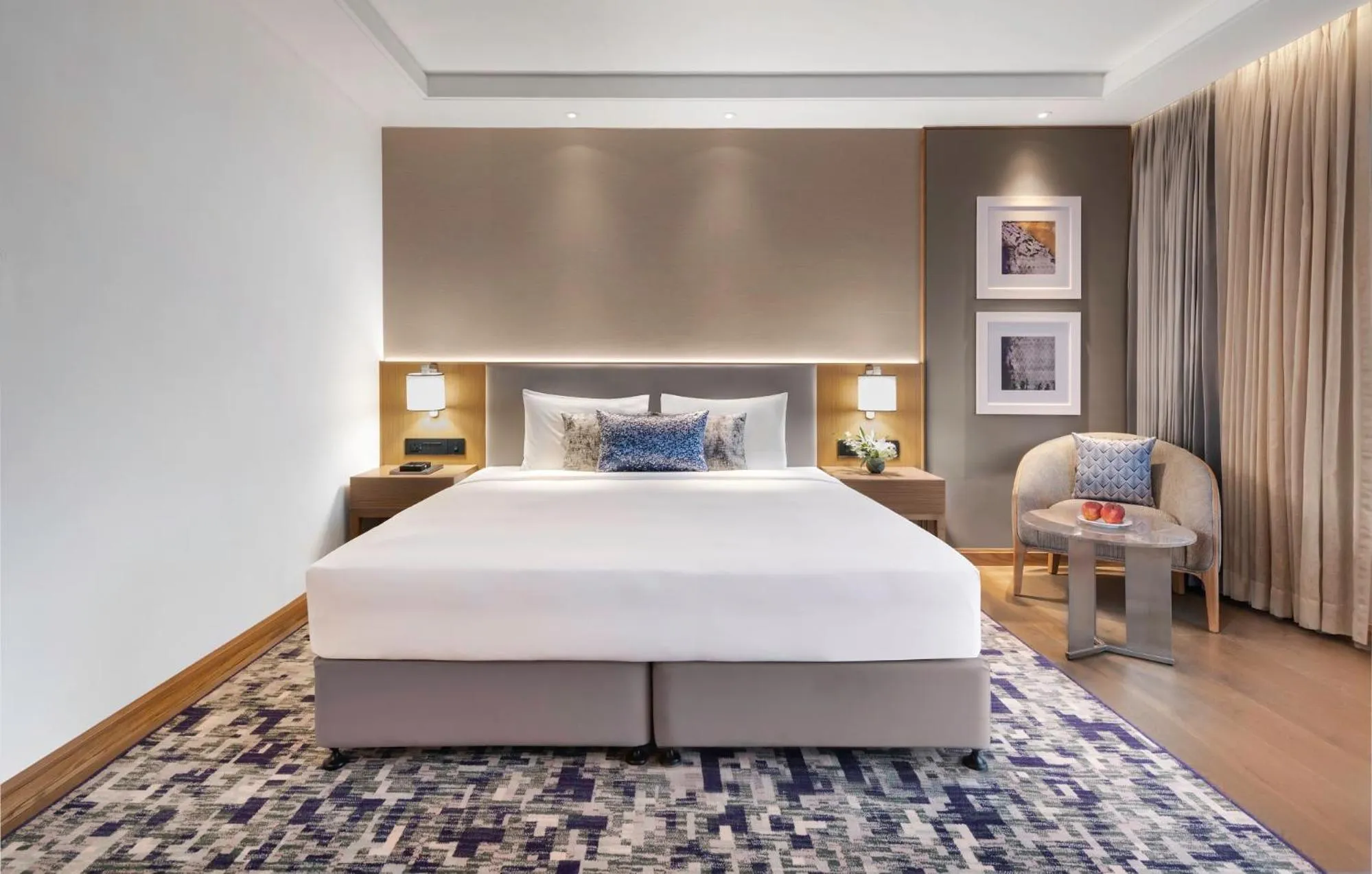 Bed in Vivanta Bhubaneswar DN Square