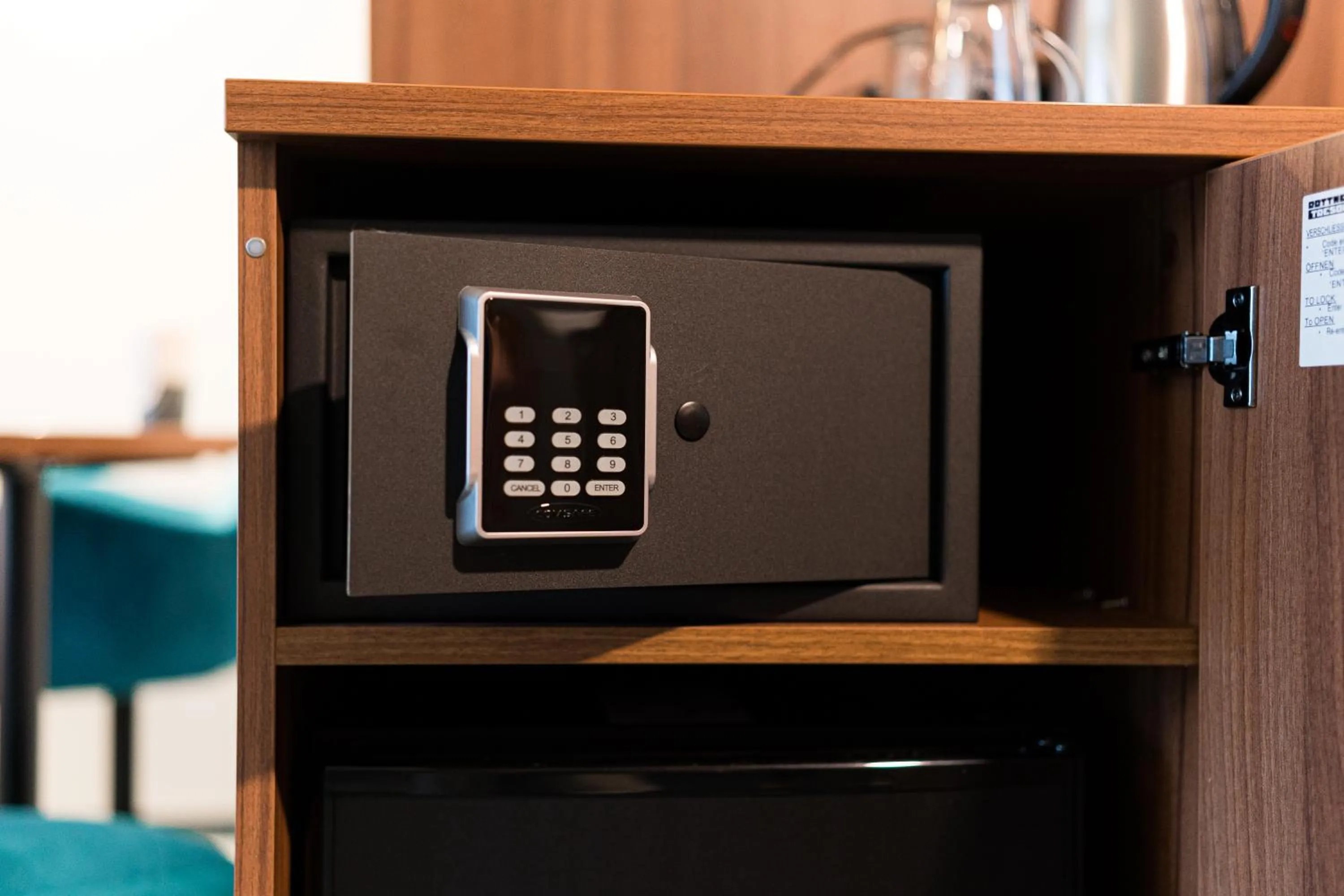 safe in Hotel Das Zeit