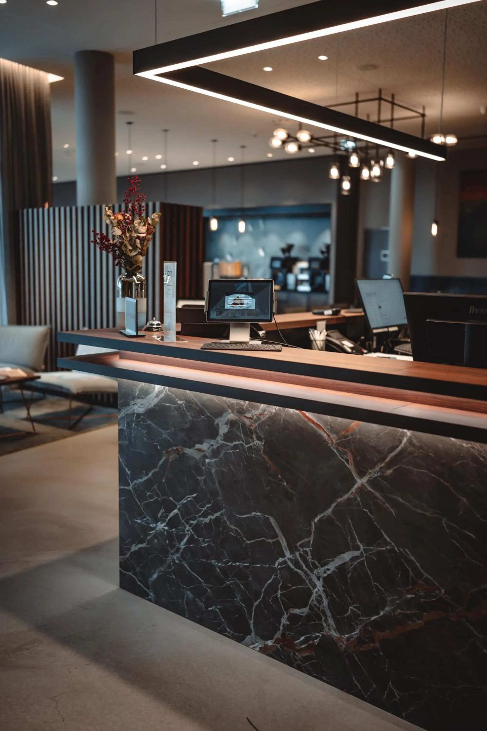 Lobby or reception in Hotel Das Zeit