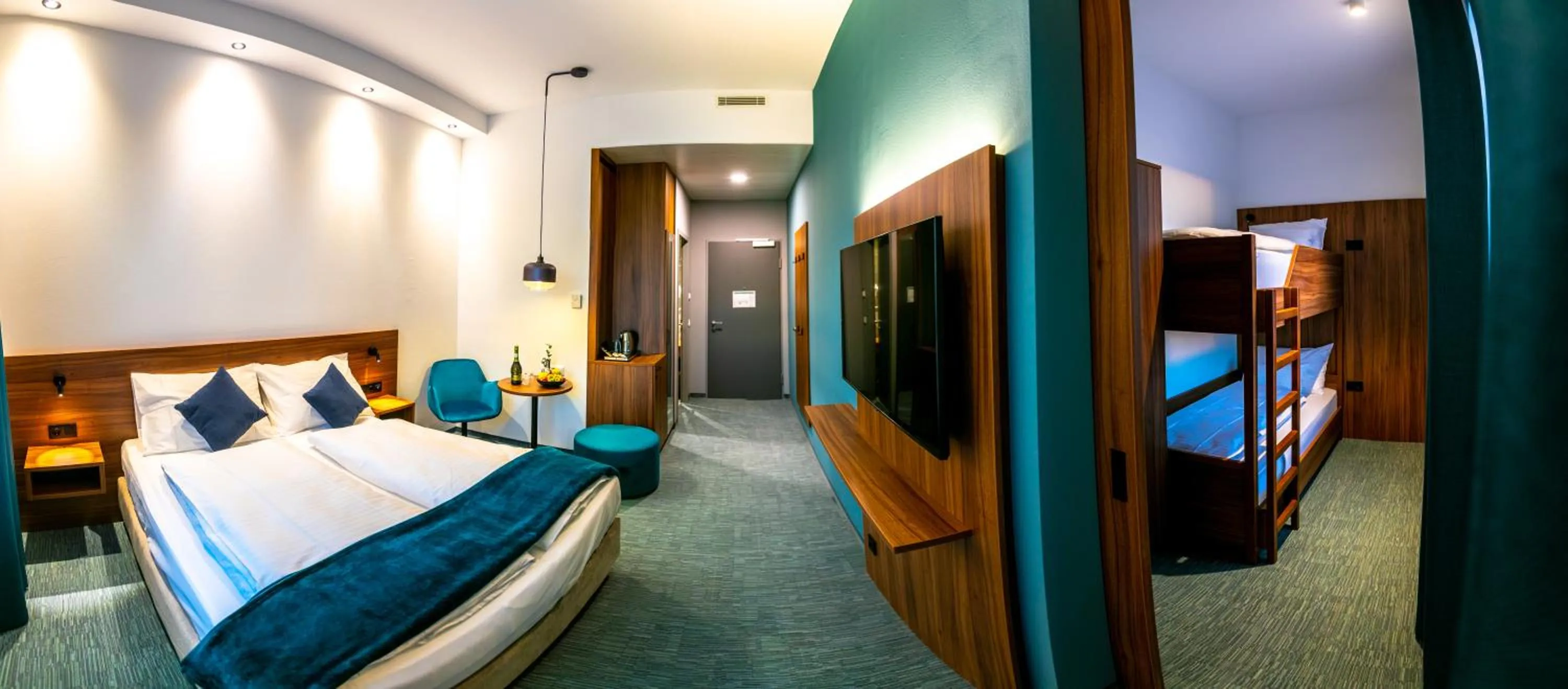 Bed in Hotel Das Zeit