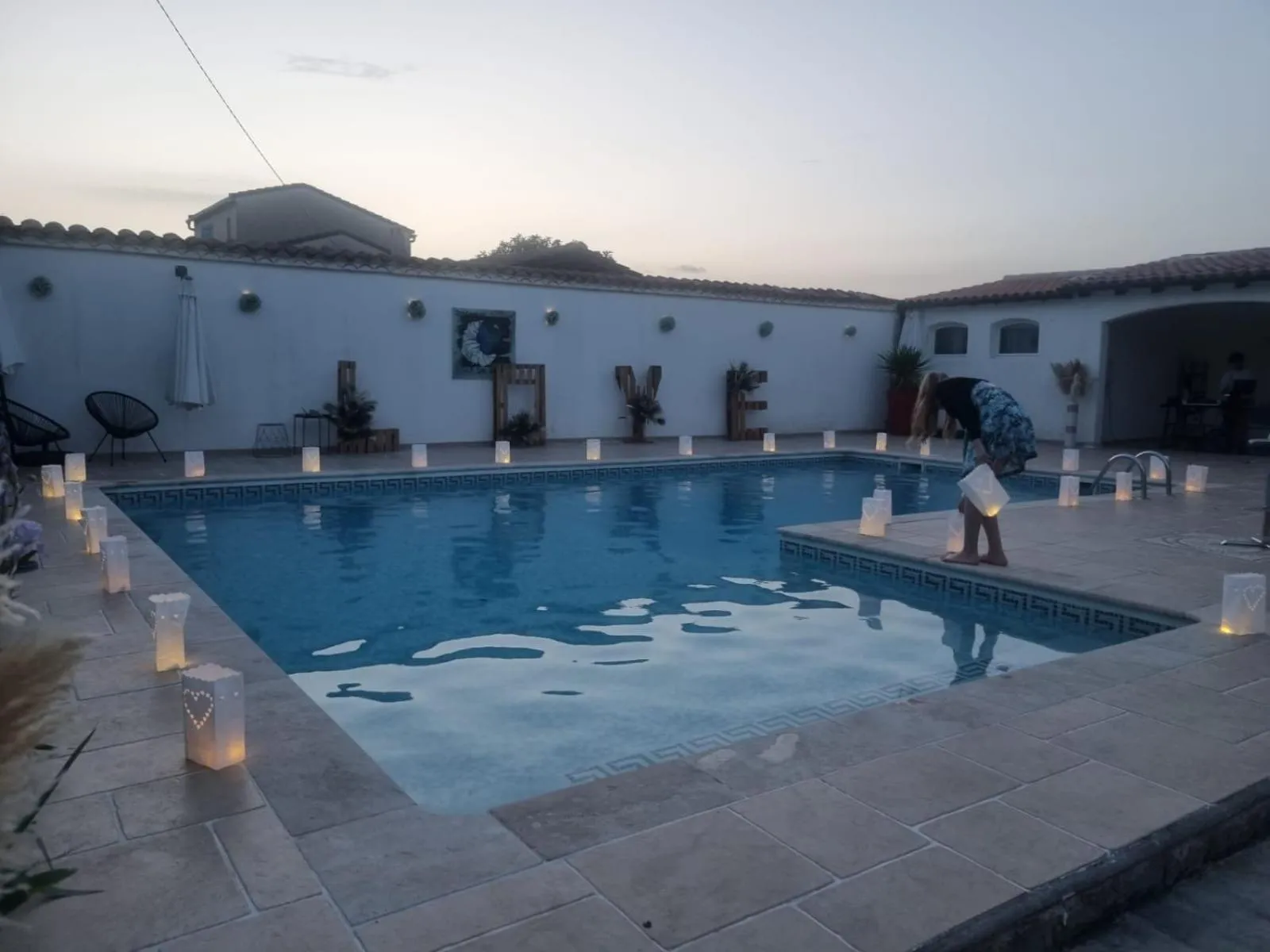 Swimming pool in Croissant de Lune