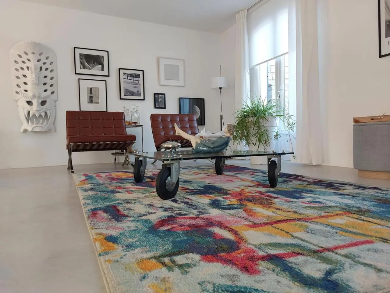 Living room in Croissant de Lune