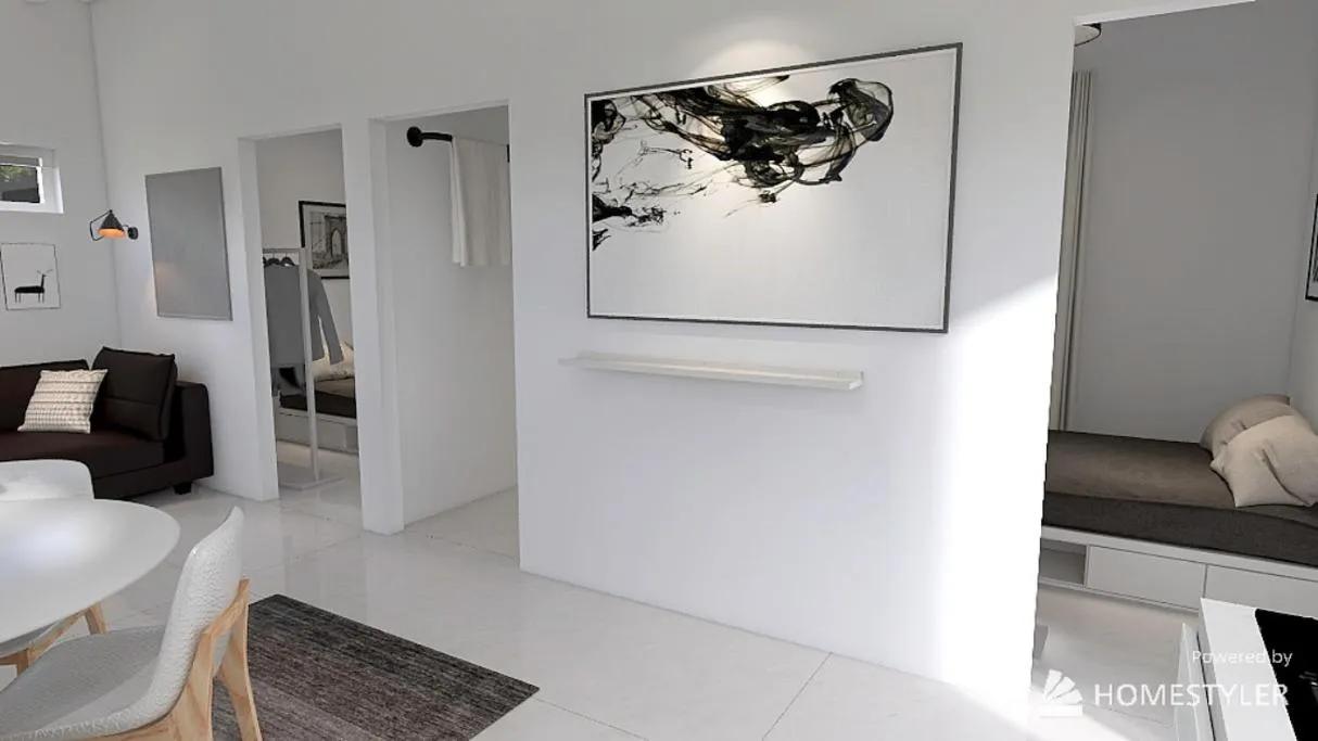 Living room in Croissant de Lune