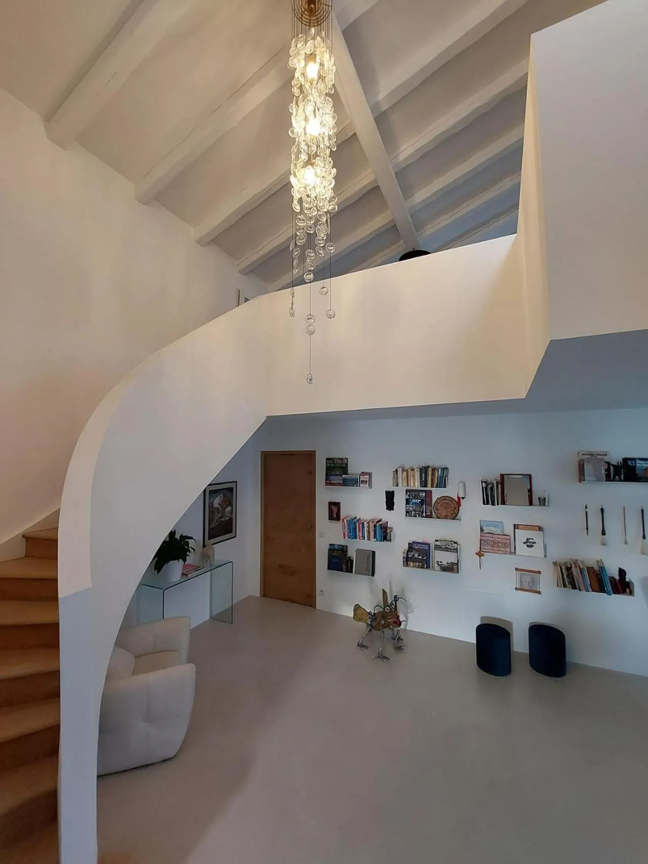Living room in Croissant de Lune
