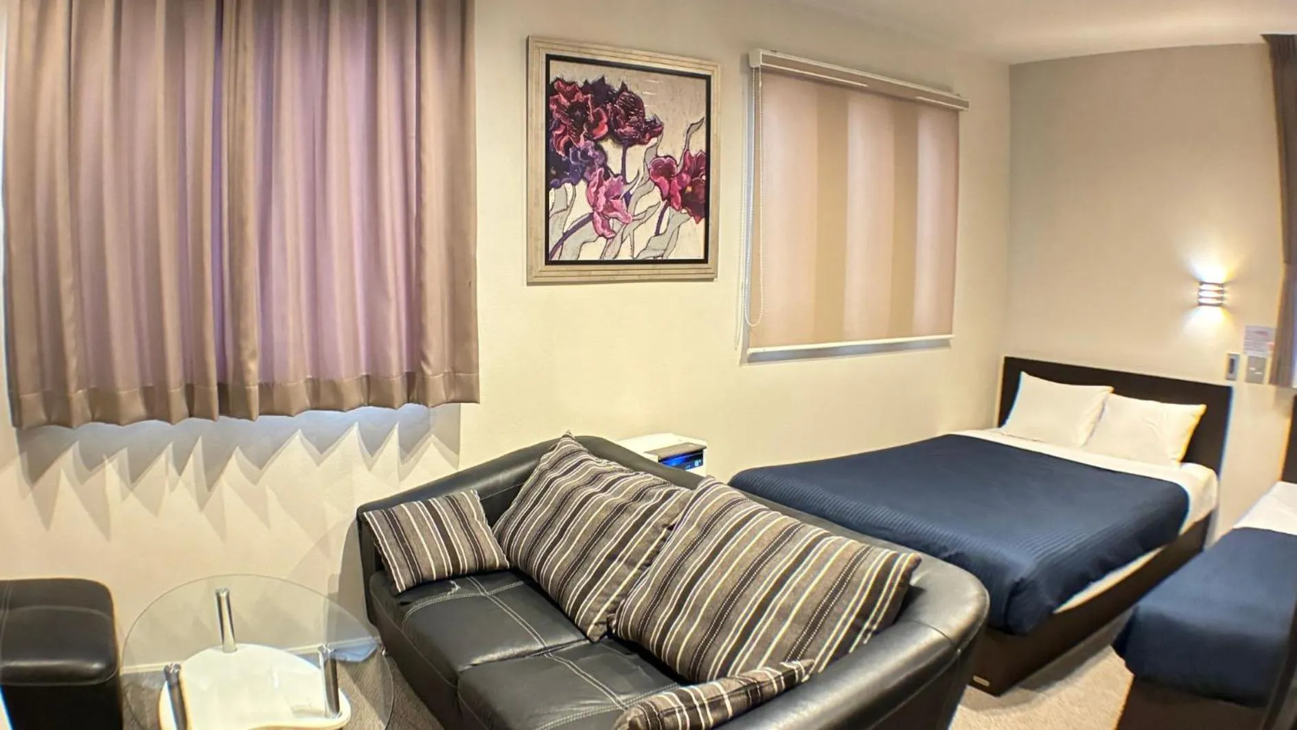 Photo of the whole room, Bed in GRAND BASE Hakataminami