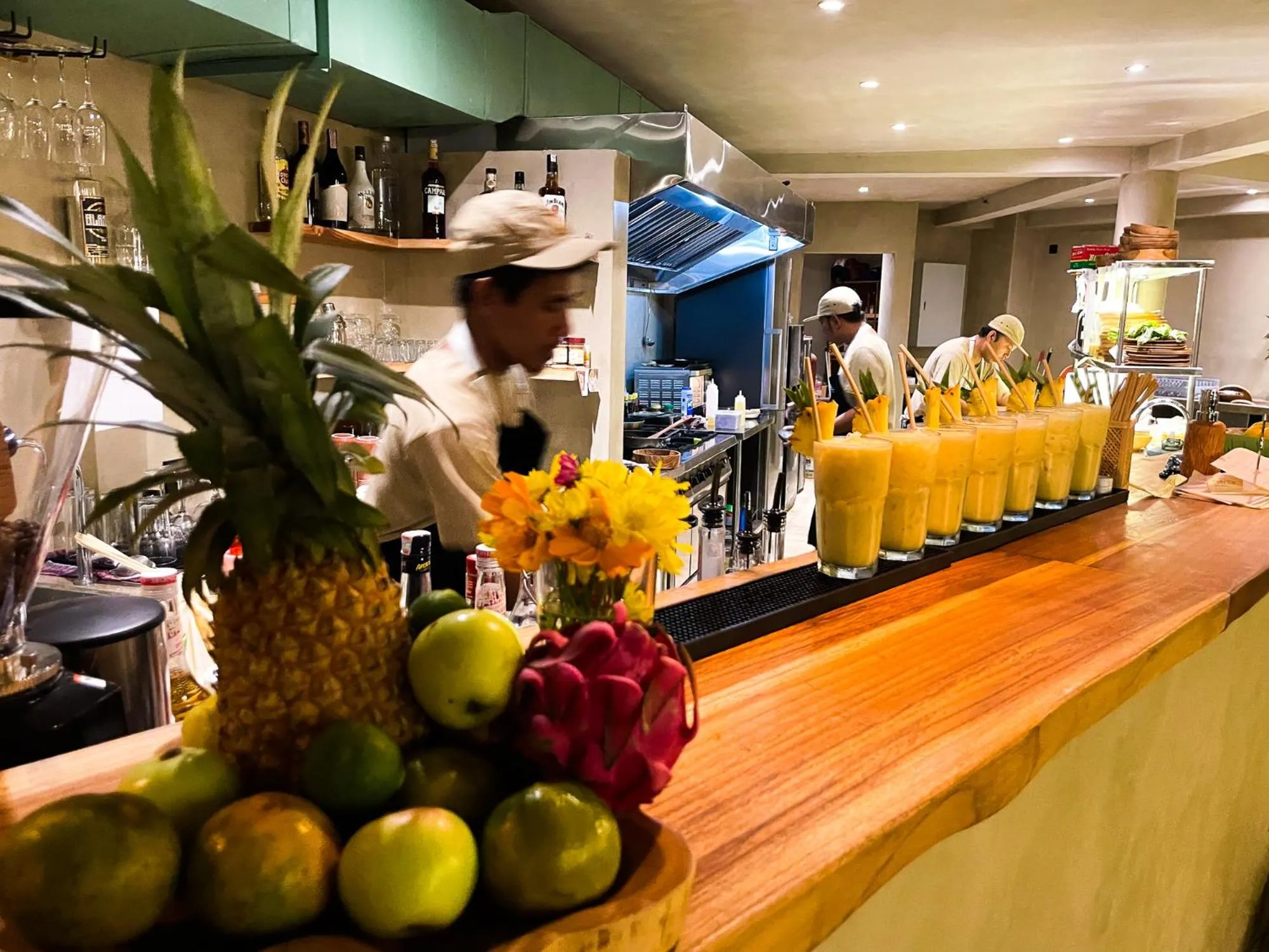 Staff in Dome Lombok