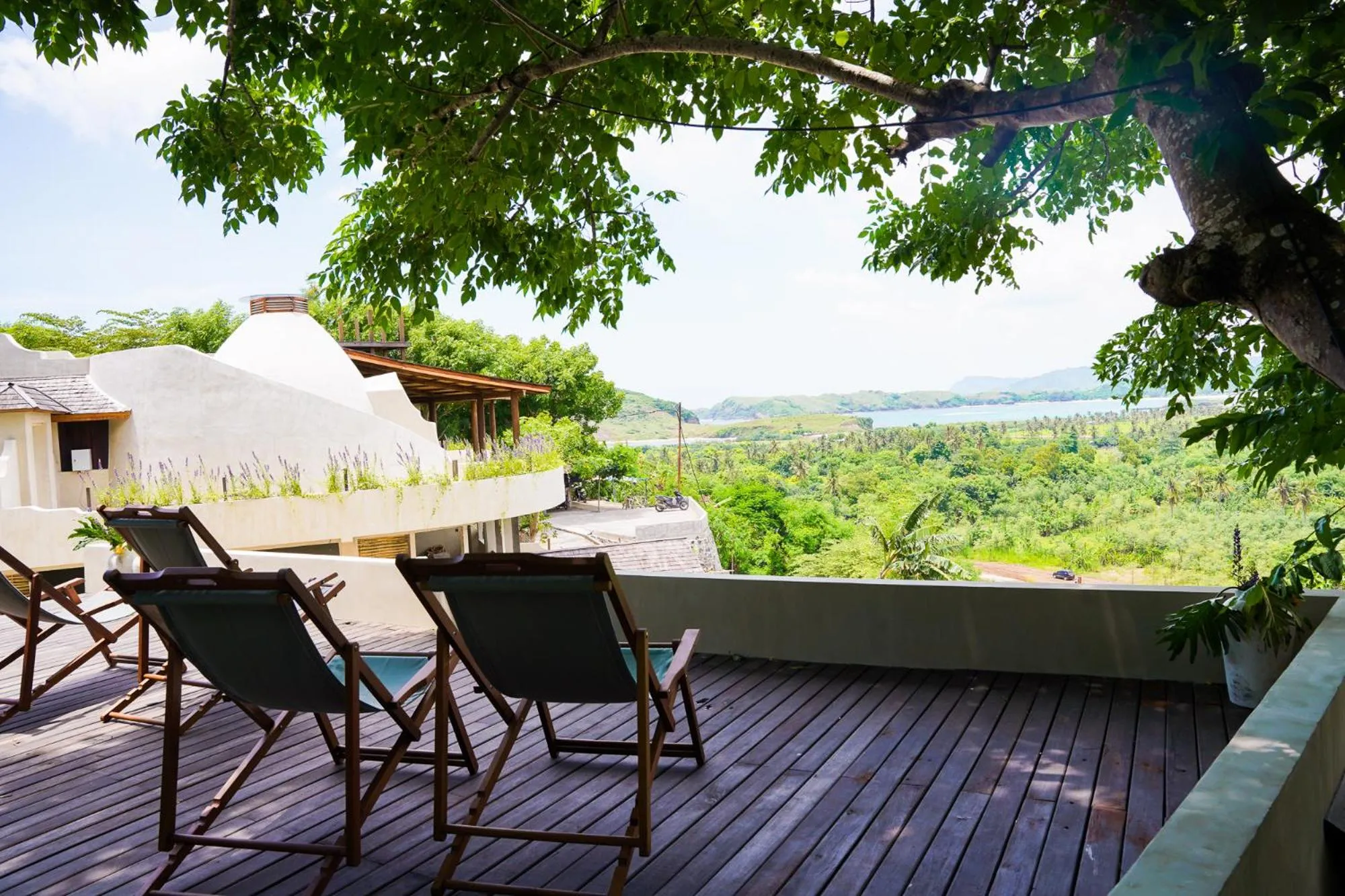Swimming pool in Dome Lombok