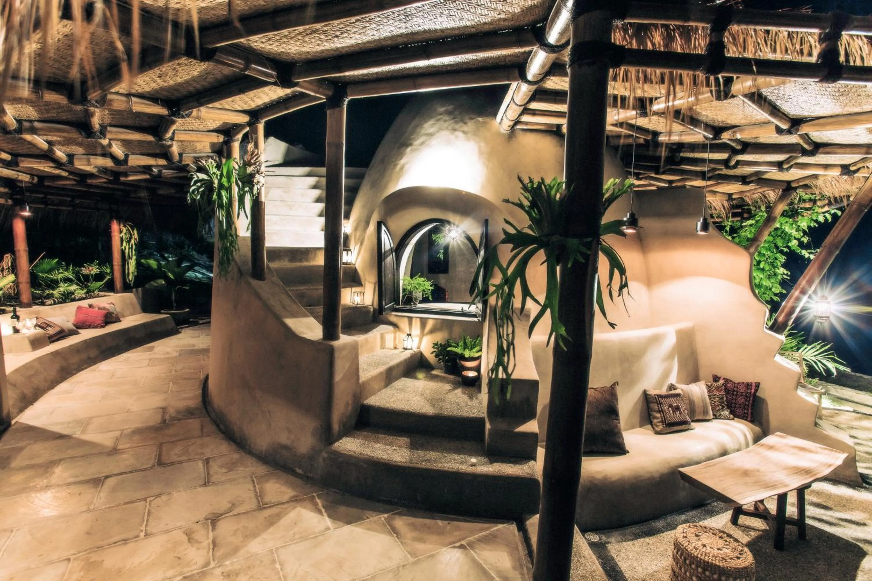 kitchen in Dome Lombok