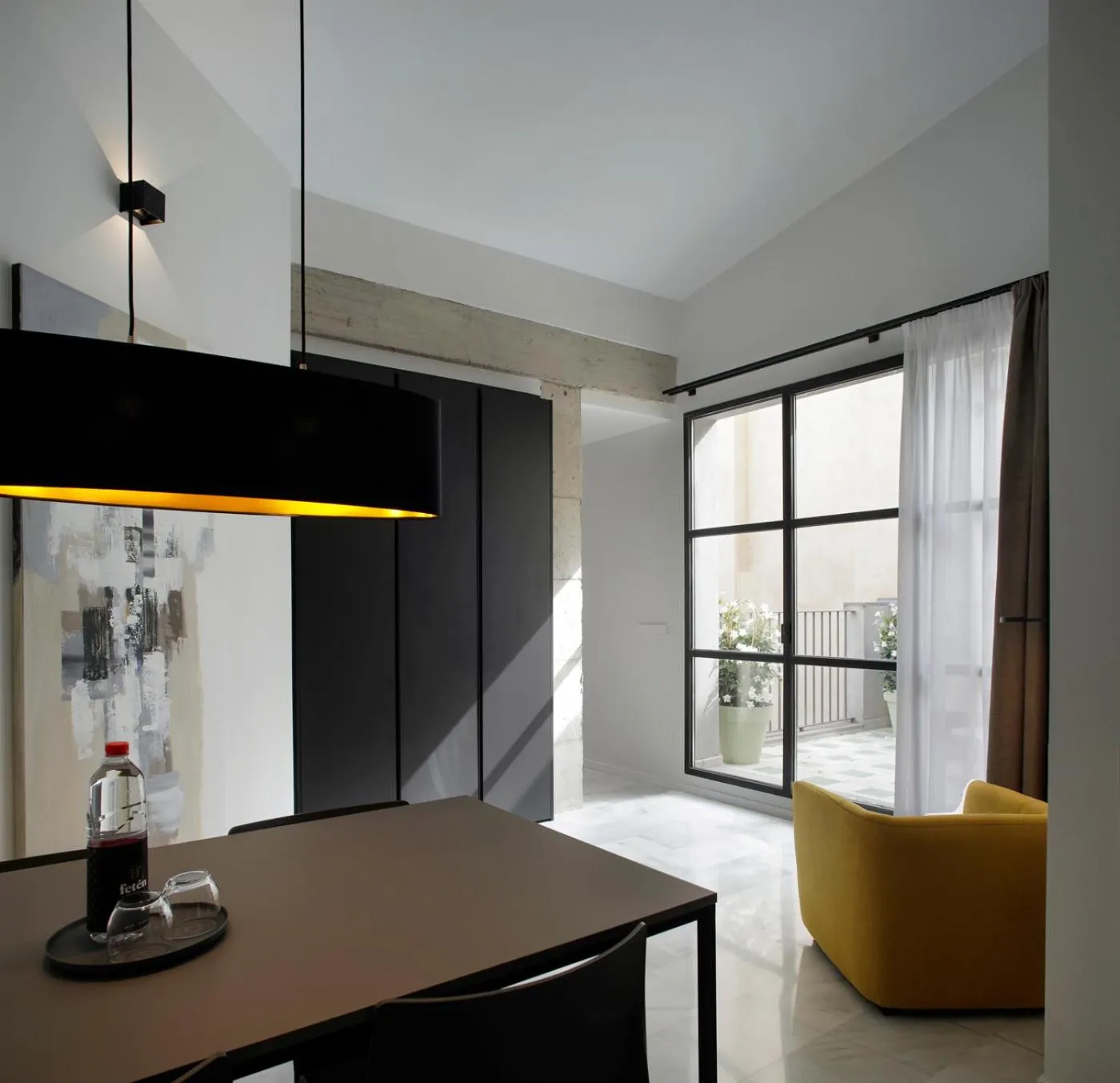 Living room in Fetén