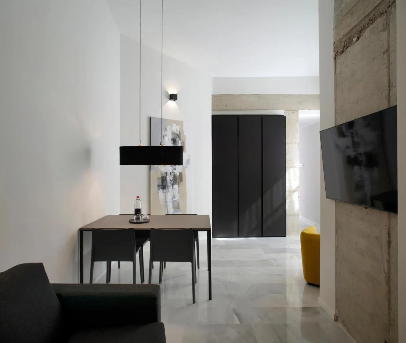 Living room in Fetén