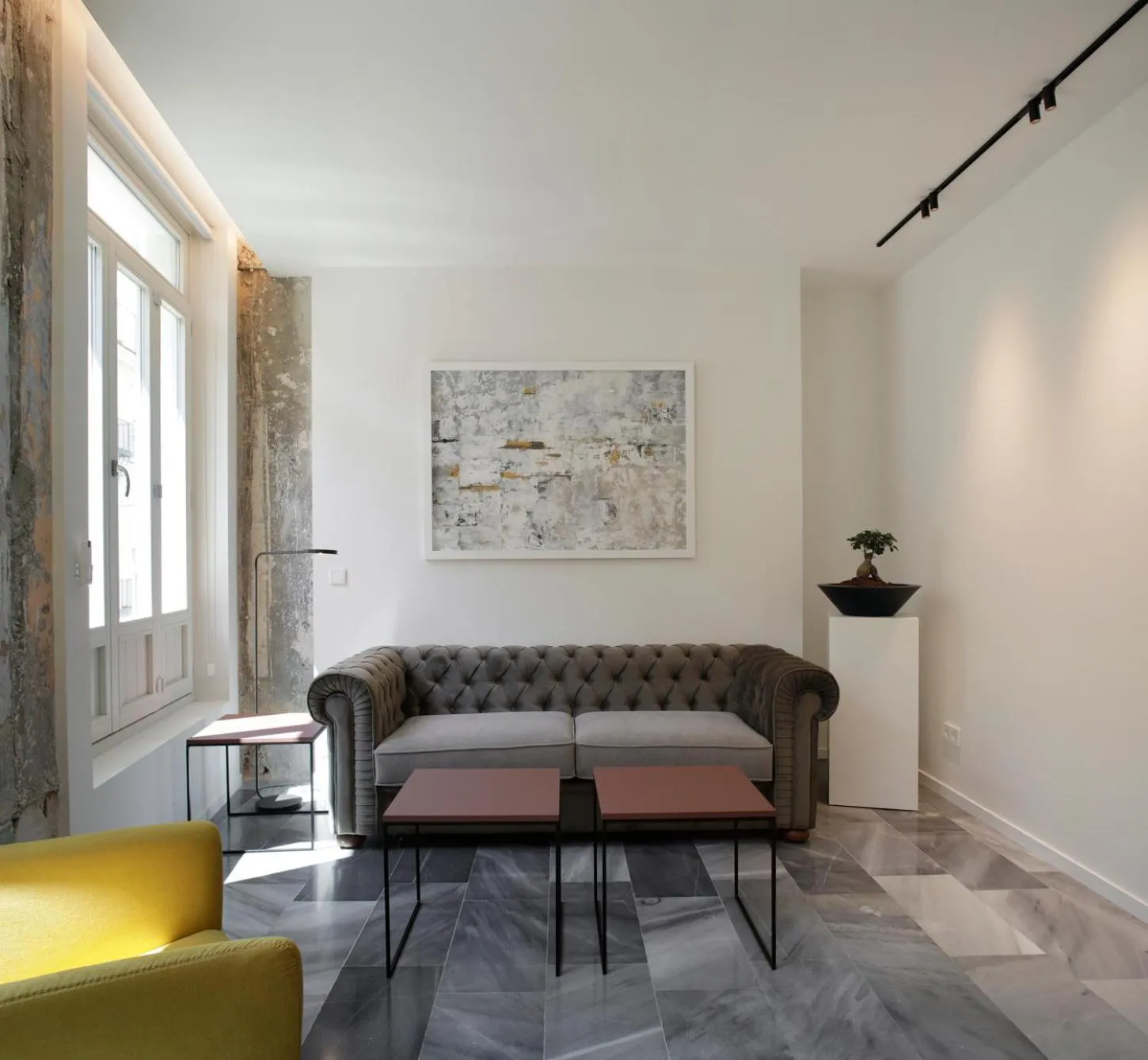 Living room in Fetén