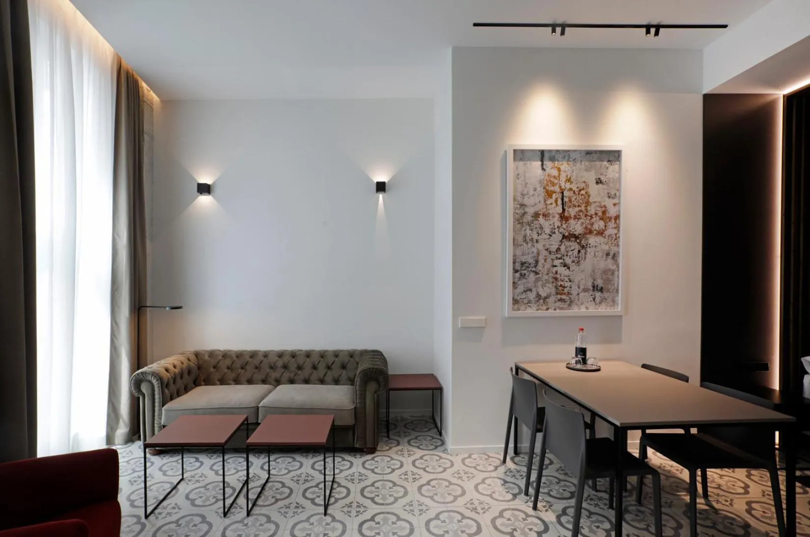 Living room in Fetén