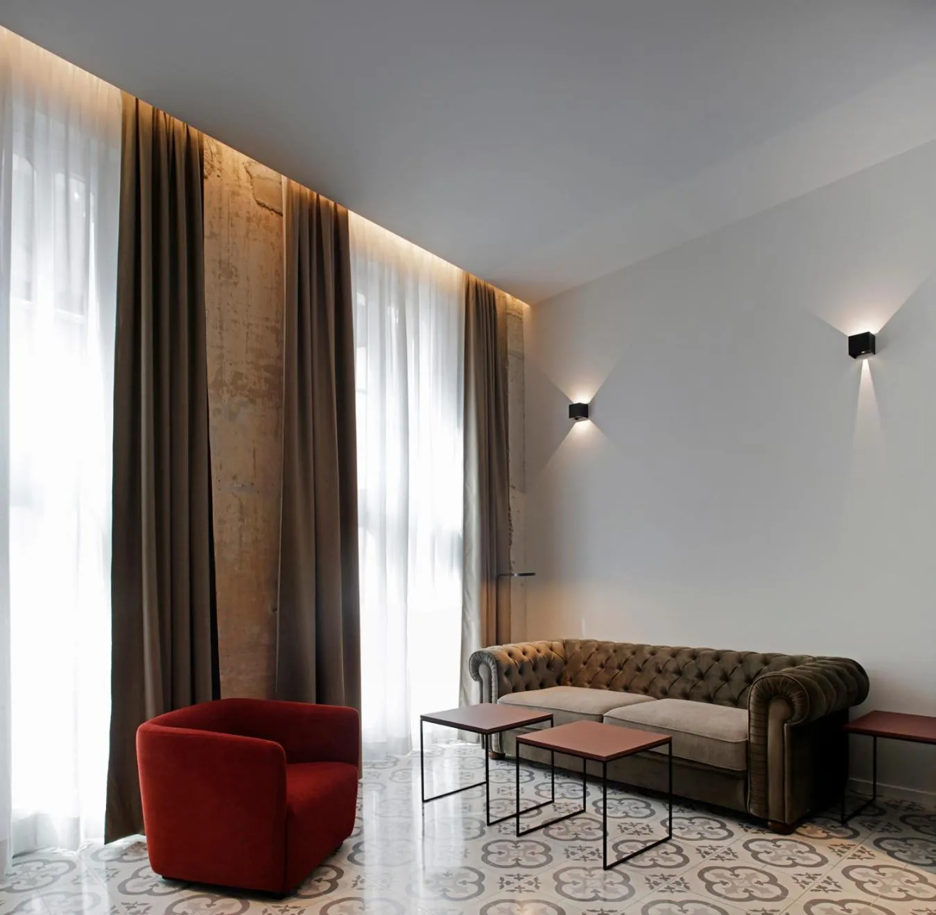 Living room in Fetén