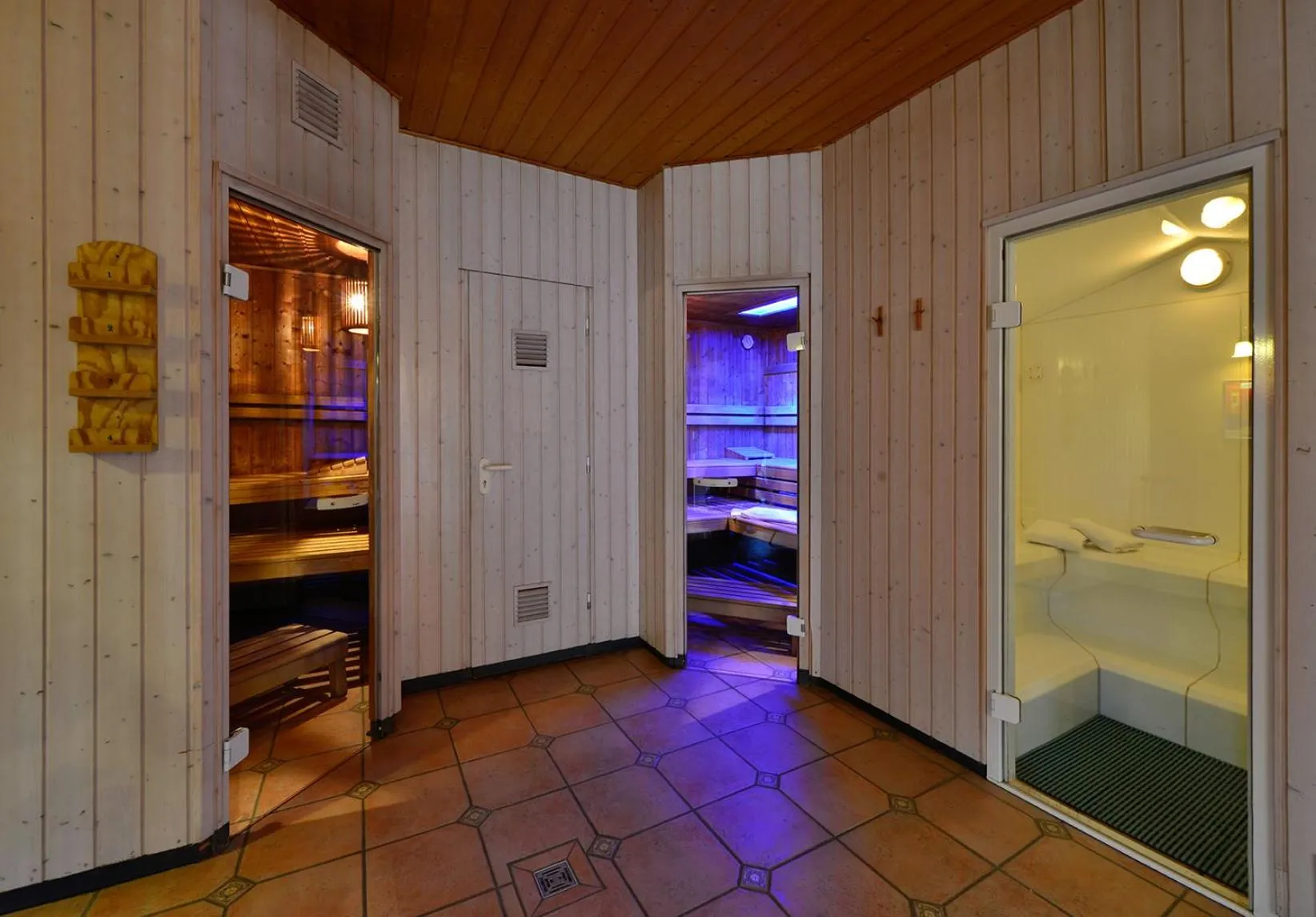 Sauna in Hotel Der Lindenhof
