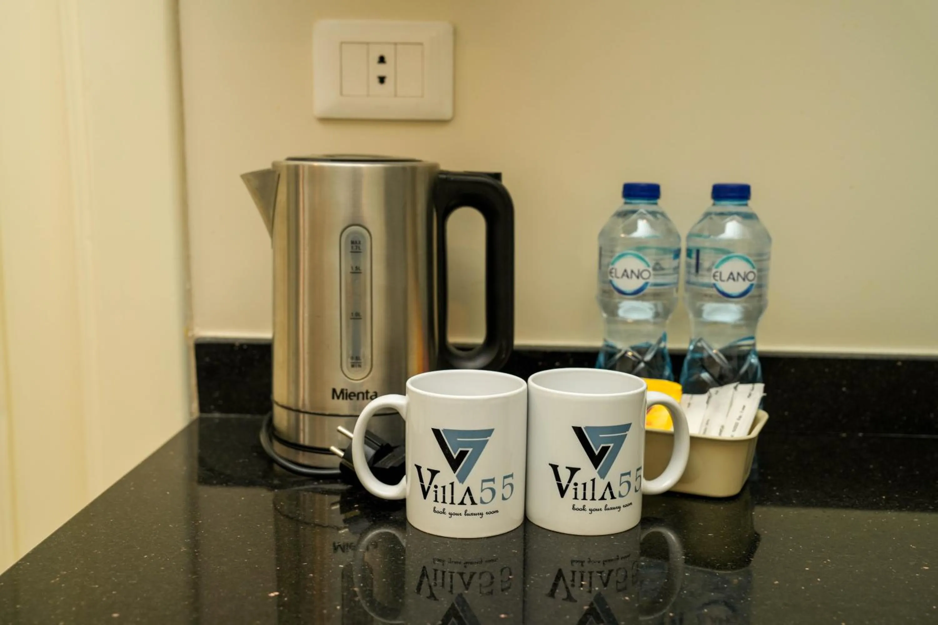 Coffee/tea facilities in Villa 55