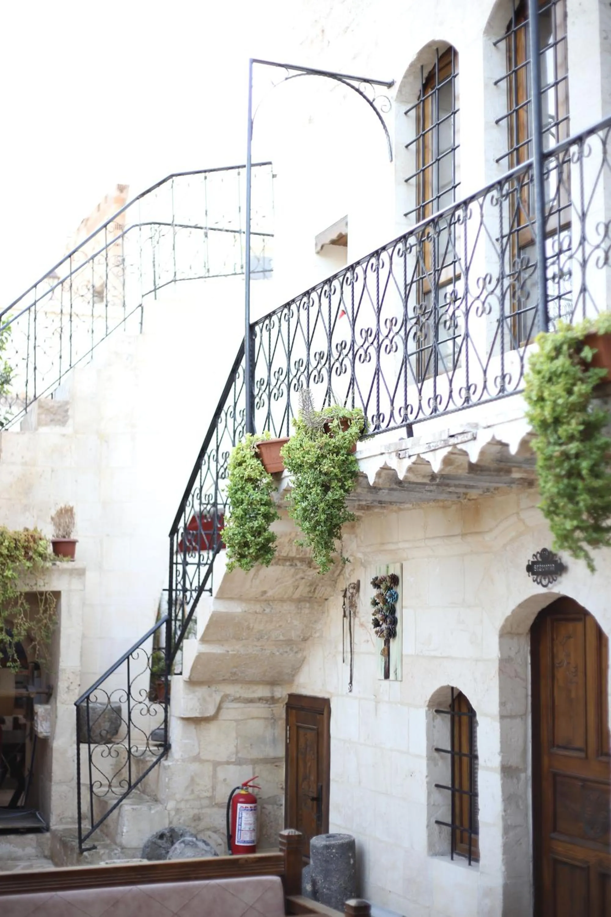 Inner courtyard view in Tessera Hotel