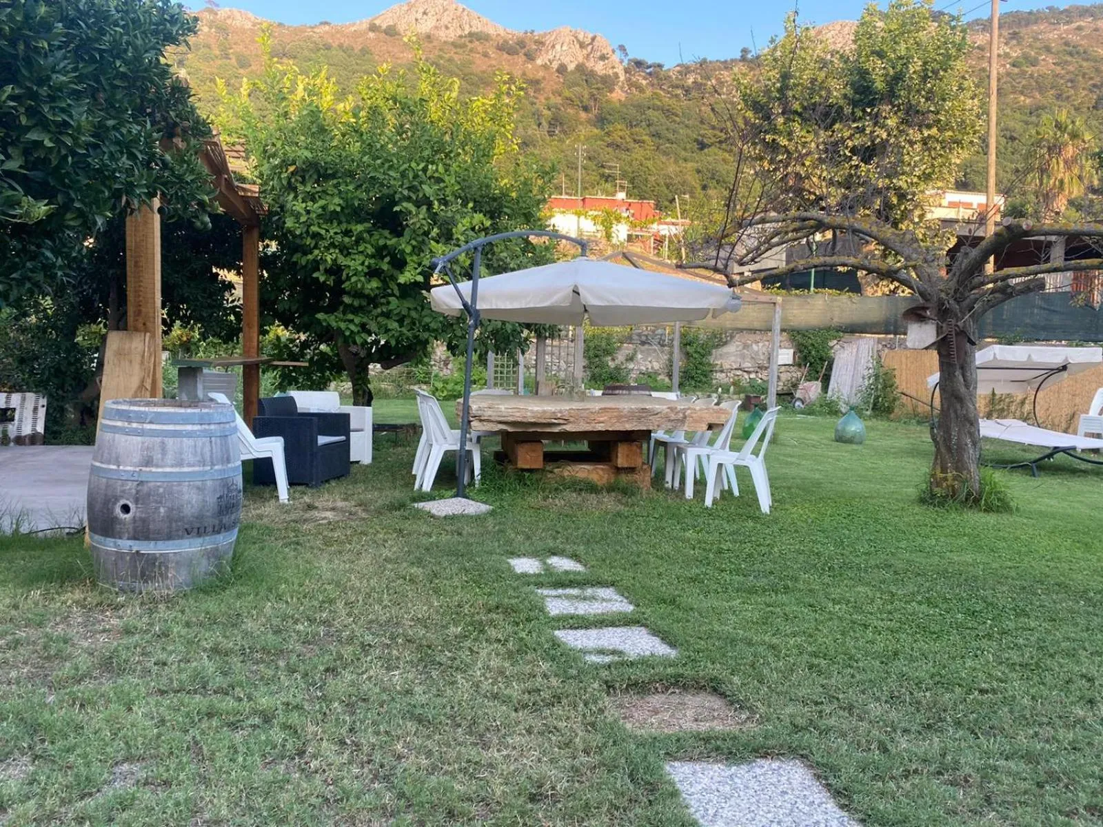 Garden in Numero20 B&B