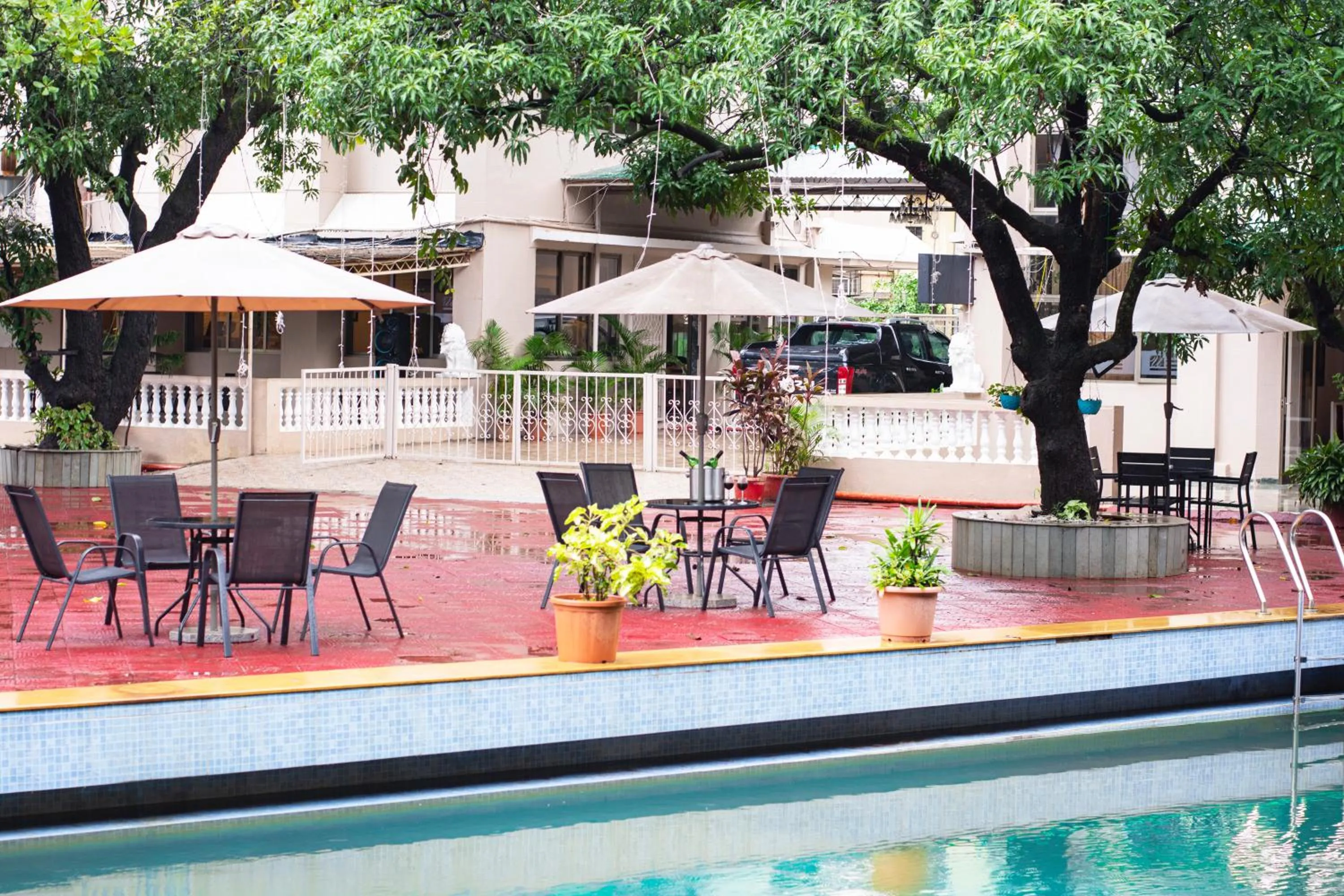 Swimming pool in Aron Resort Lonavala - Near Old Mumbai Pune Highway